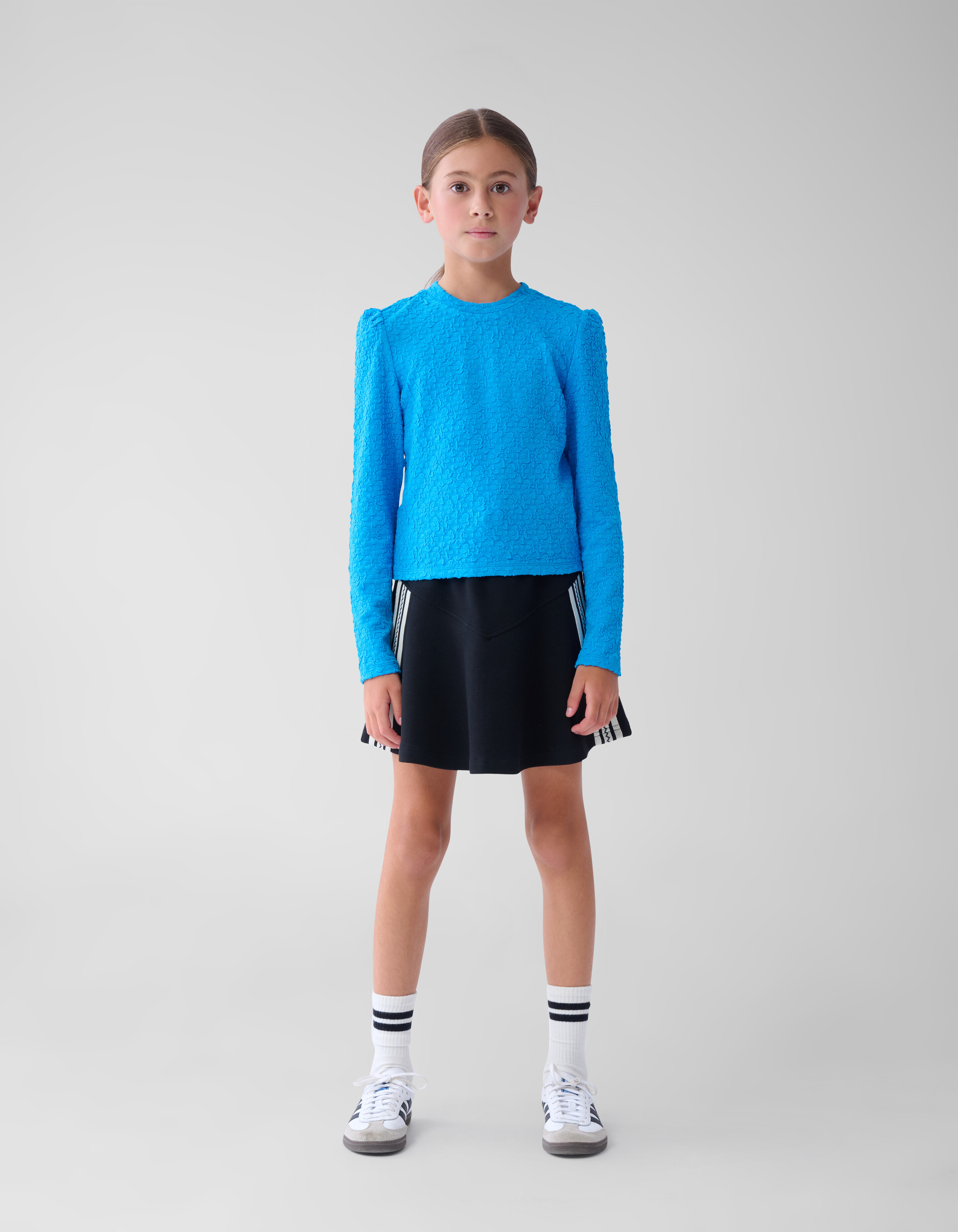Structuur Top Blauw SHOEBY GIRLS