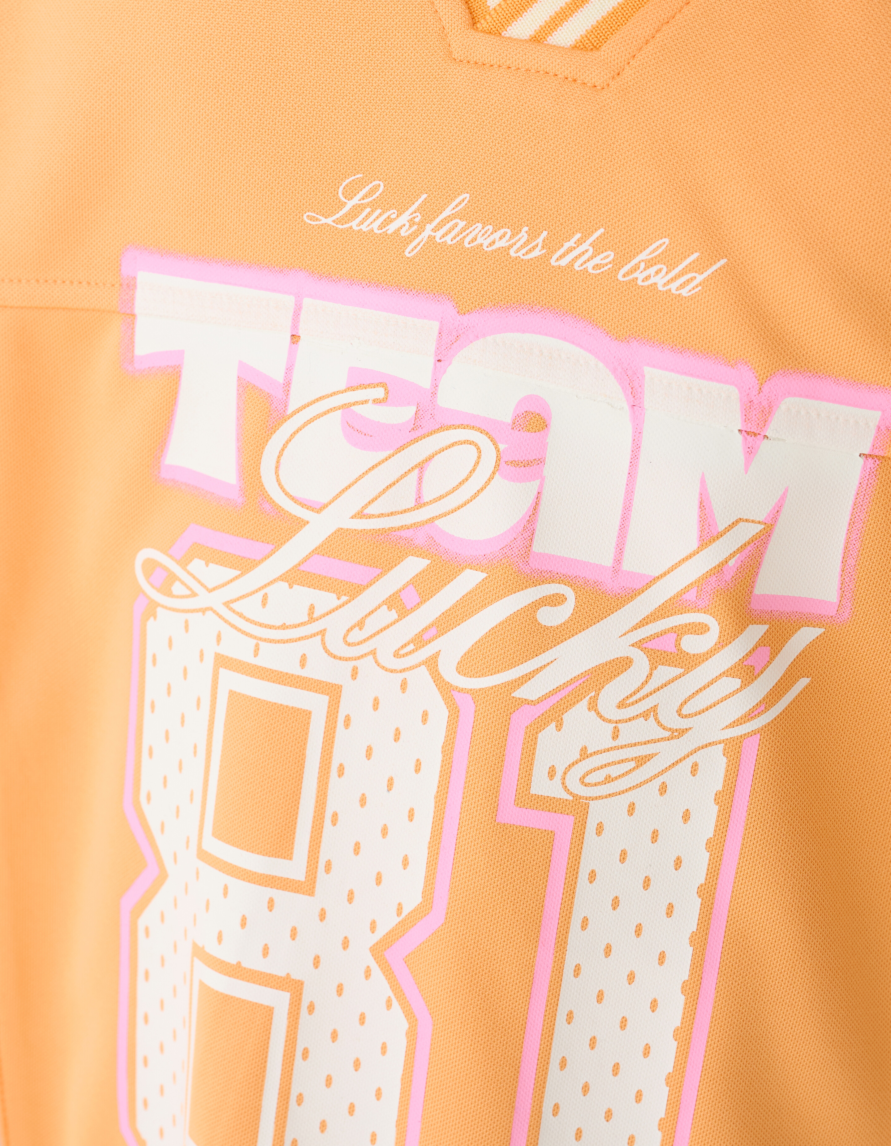 Baseball T-shirt Oranje SHOEBY GIRLS