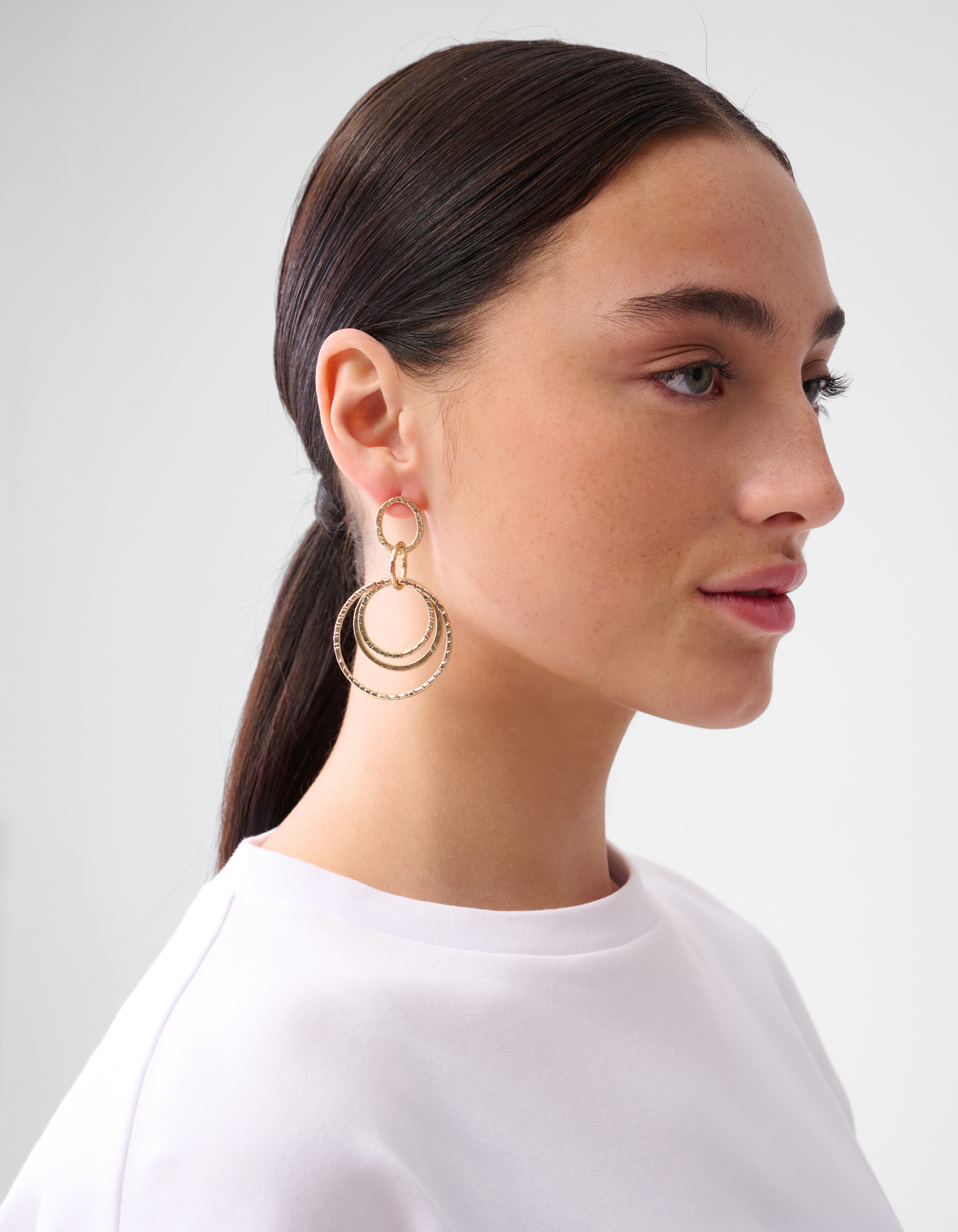 Statement Hoop Oorbellen Goud SHOEBY ACCESSOIRES