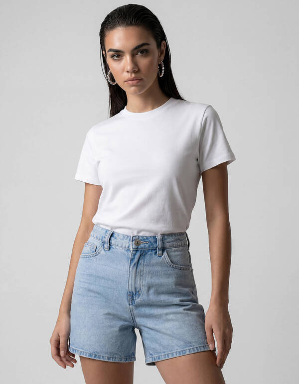Denim Short Bleached SHOEBY WOMEN