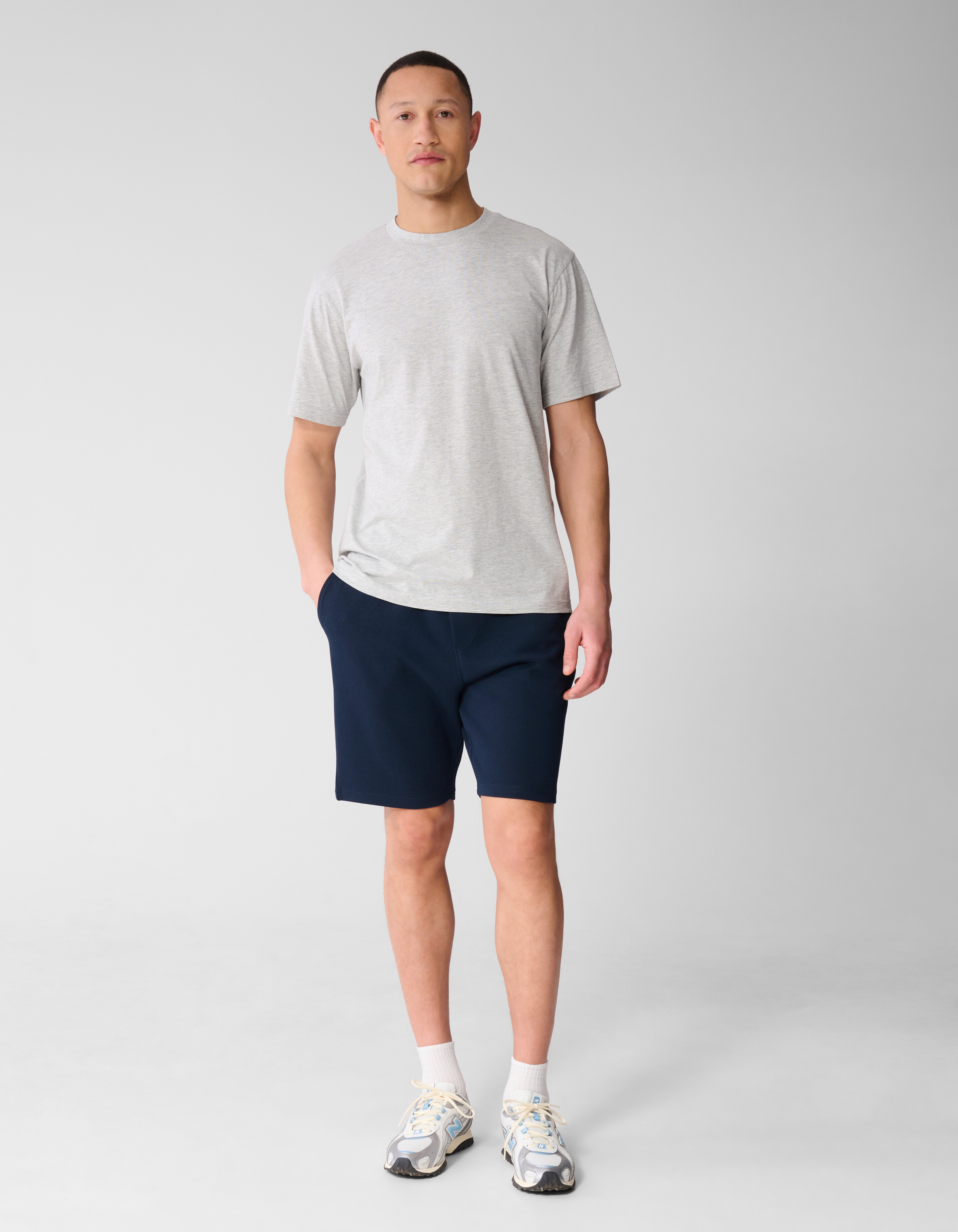 Pique Short Donkerblauw SHOEBY MEN