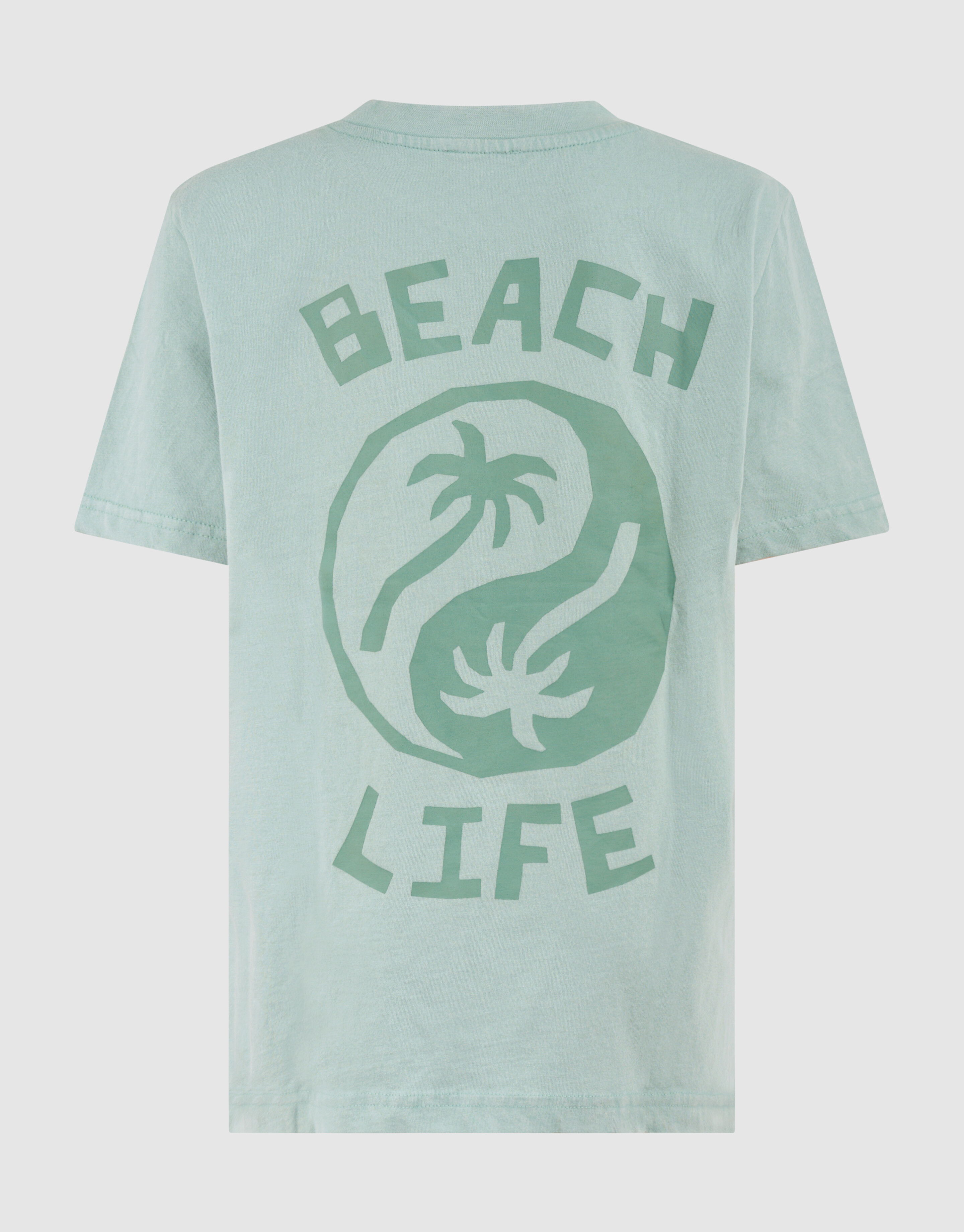 Beach Life T-shirt Groen SHOEBY BOYS