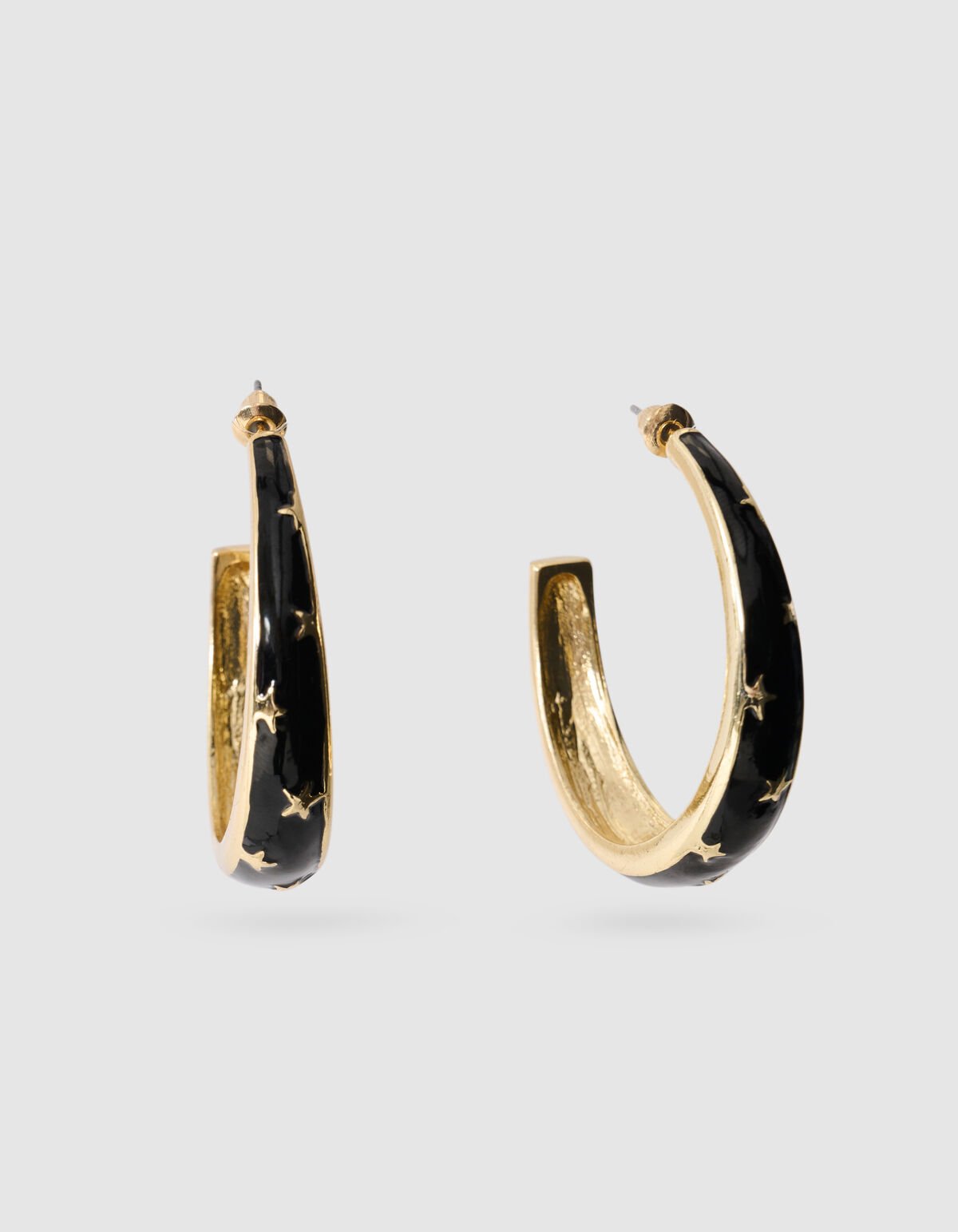 Star Hoop Oorbellen Goud SHOEBY ACCESSOIRES