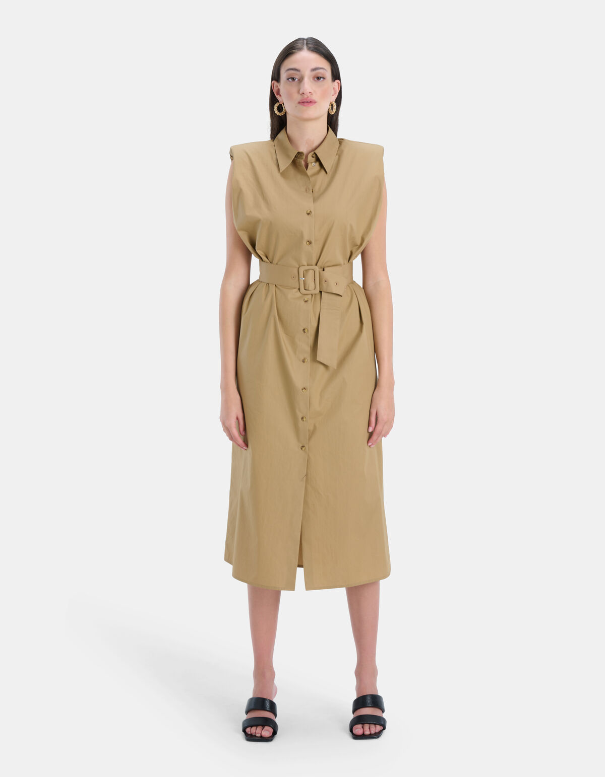 Cargo Poplin Jurk EKSEPT