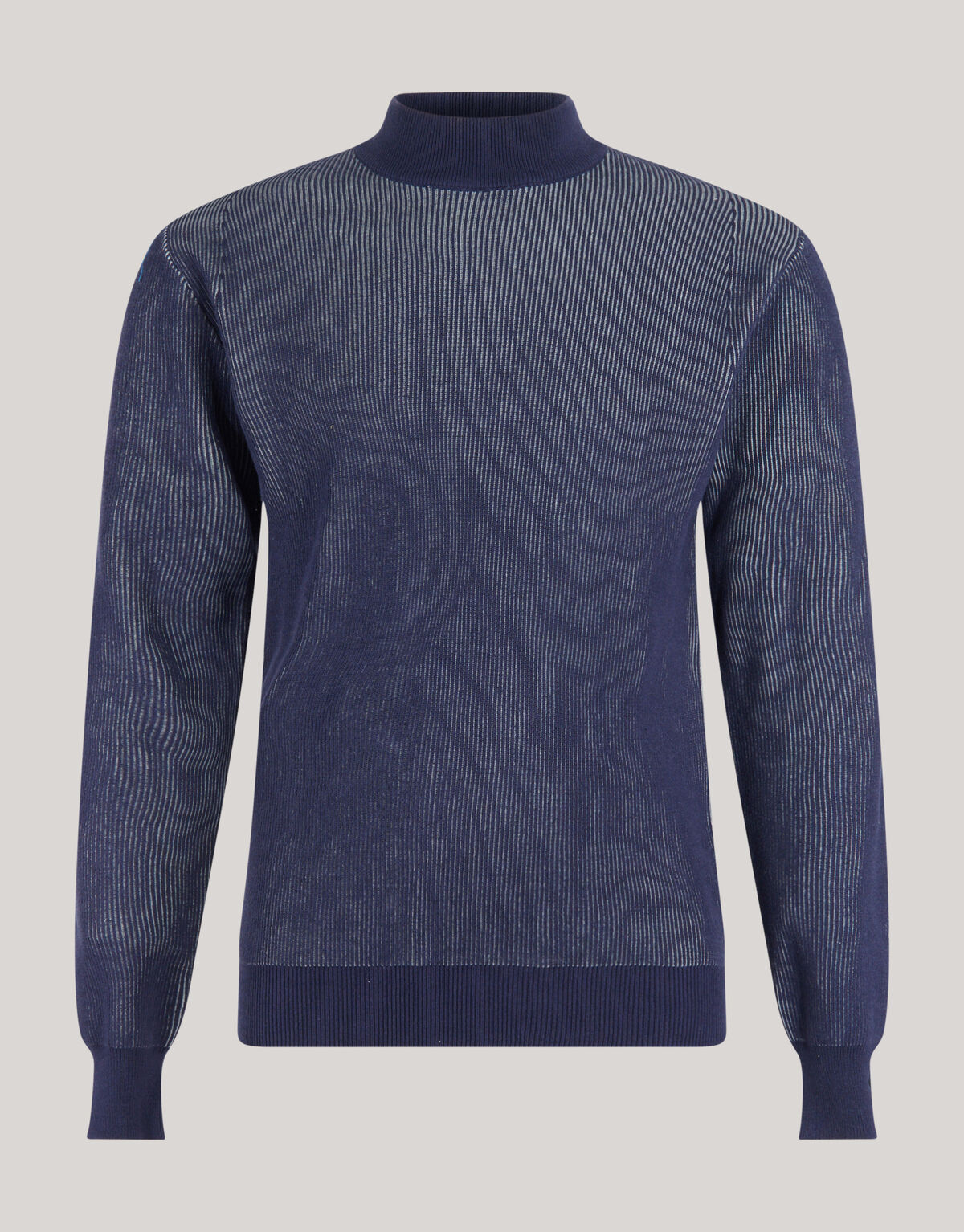 Rib Trui Donkerblauw SHOEBY MEN