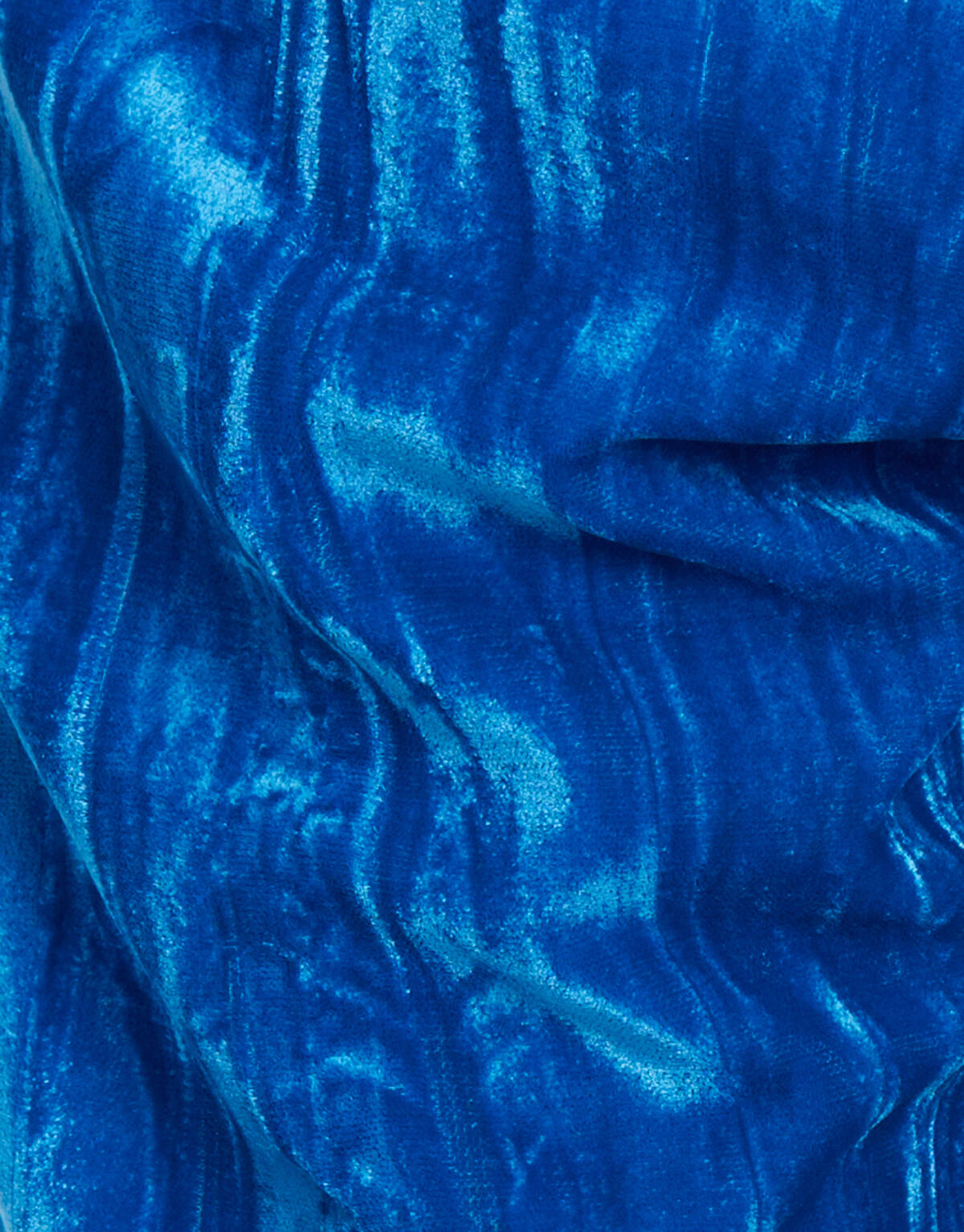 Velvet Wide Leg Broek Blauw SHOEBY GIRLS