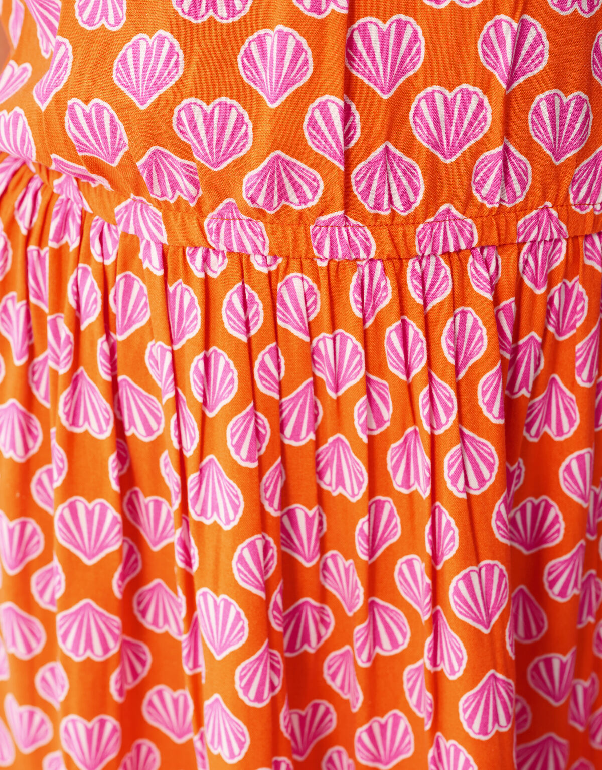 Schelpen Jurk Oranje SHOEBY GIRLS