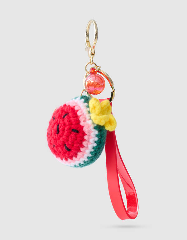 Watermeloen Sleutelhanger Rood SHOEBY ACCESSOIRES