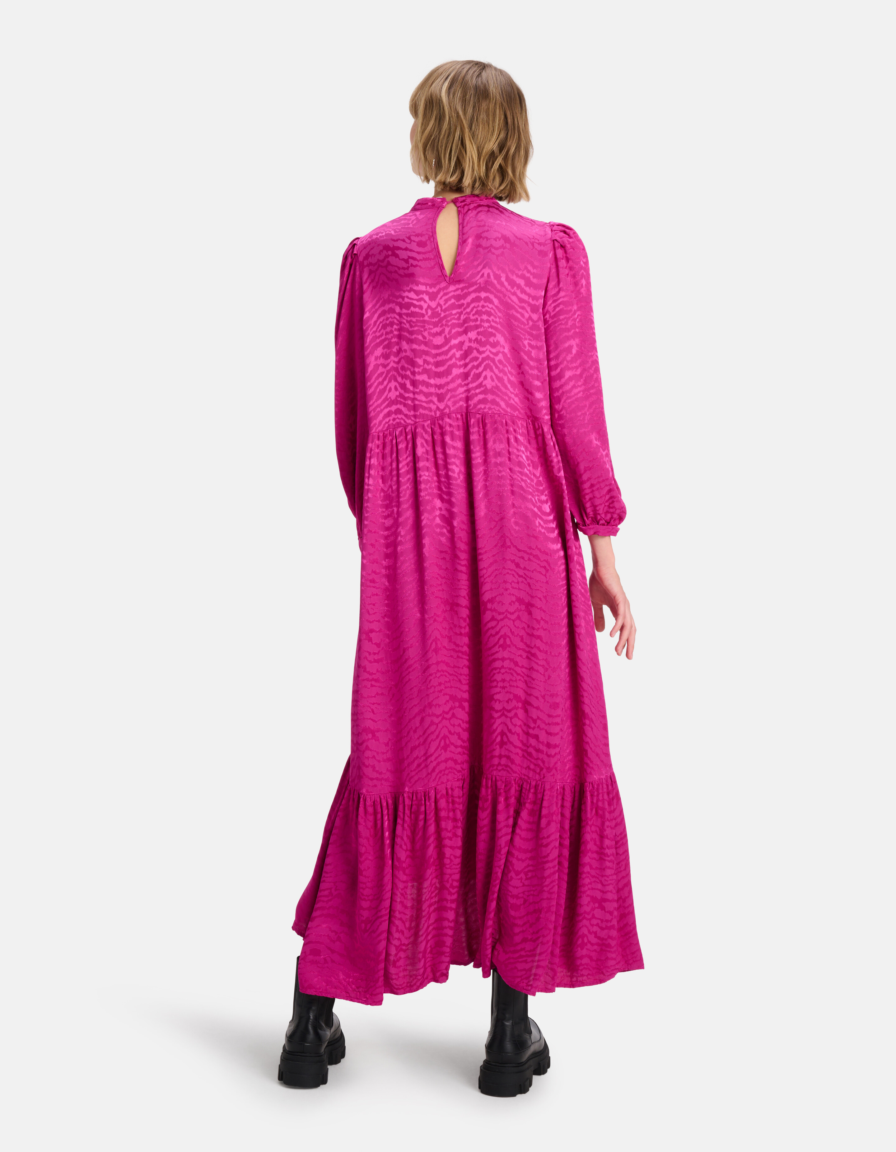 Jacquard Maxi Jurk Roze SHOEBY WOMEN