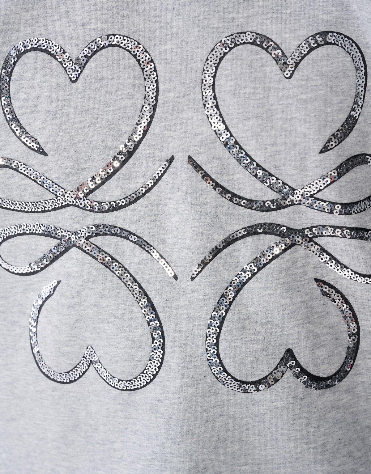 Embellished Sweater Grijs SHOEBY GIRLS