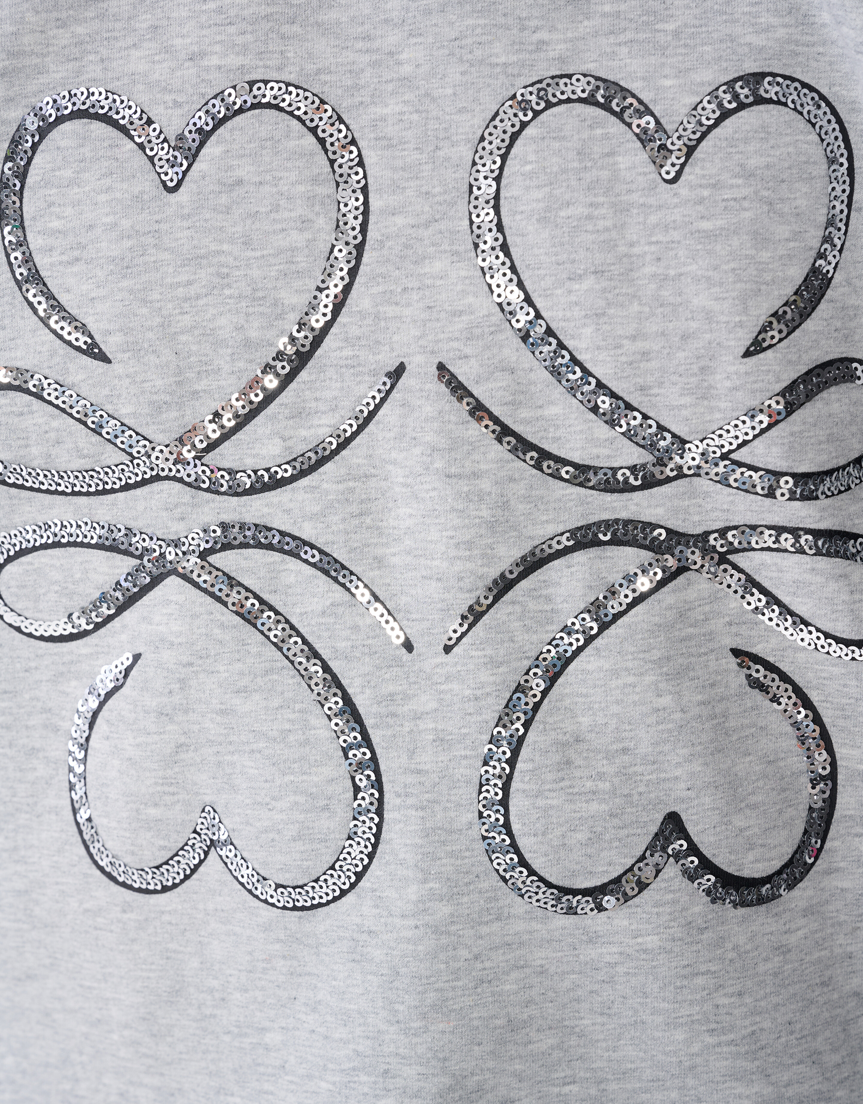 Embellished Sweater Grijs SHOEBY GIRLS