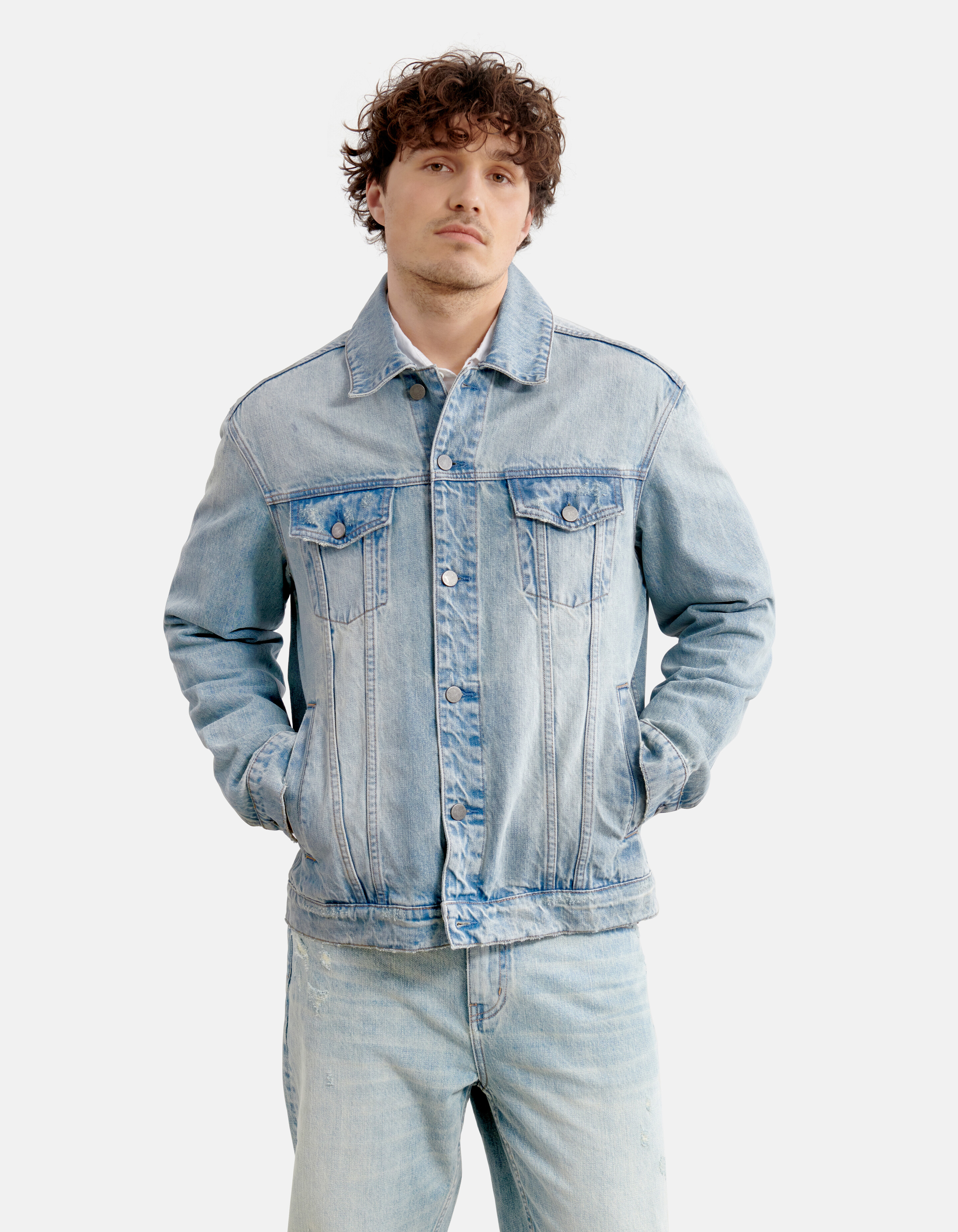 Denim Jack Bleached By Fred SHOEBY MEN