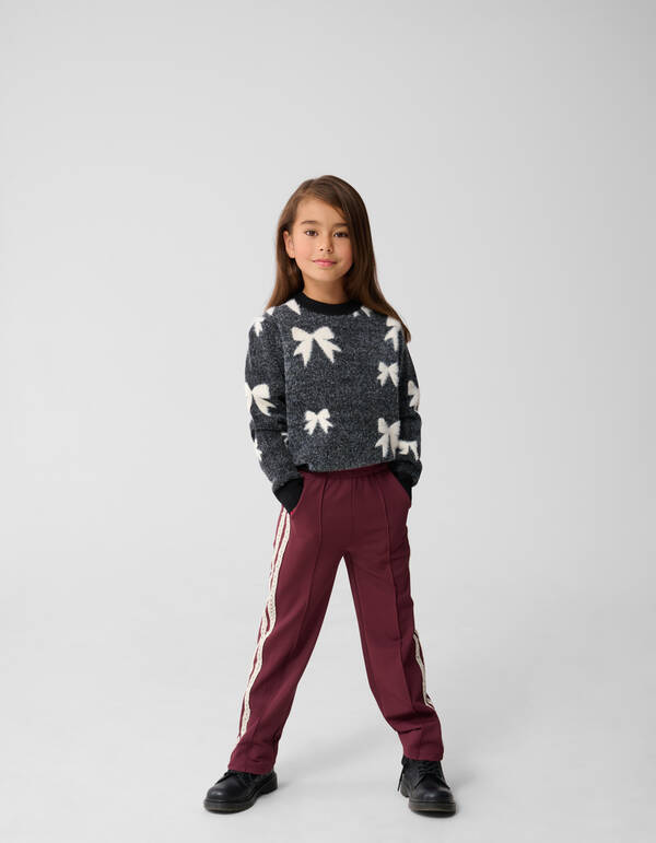 Strik Trui Zwart SHOEBY GIRLS