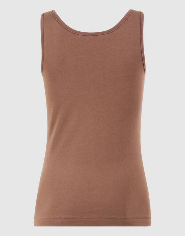 Basis Tanktop Lichtbruin SHOEBY WOMEN