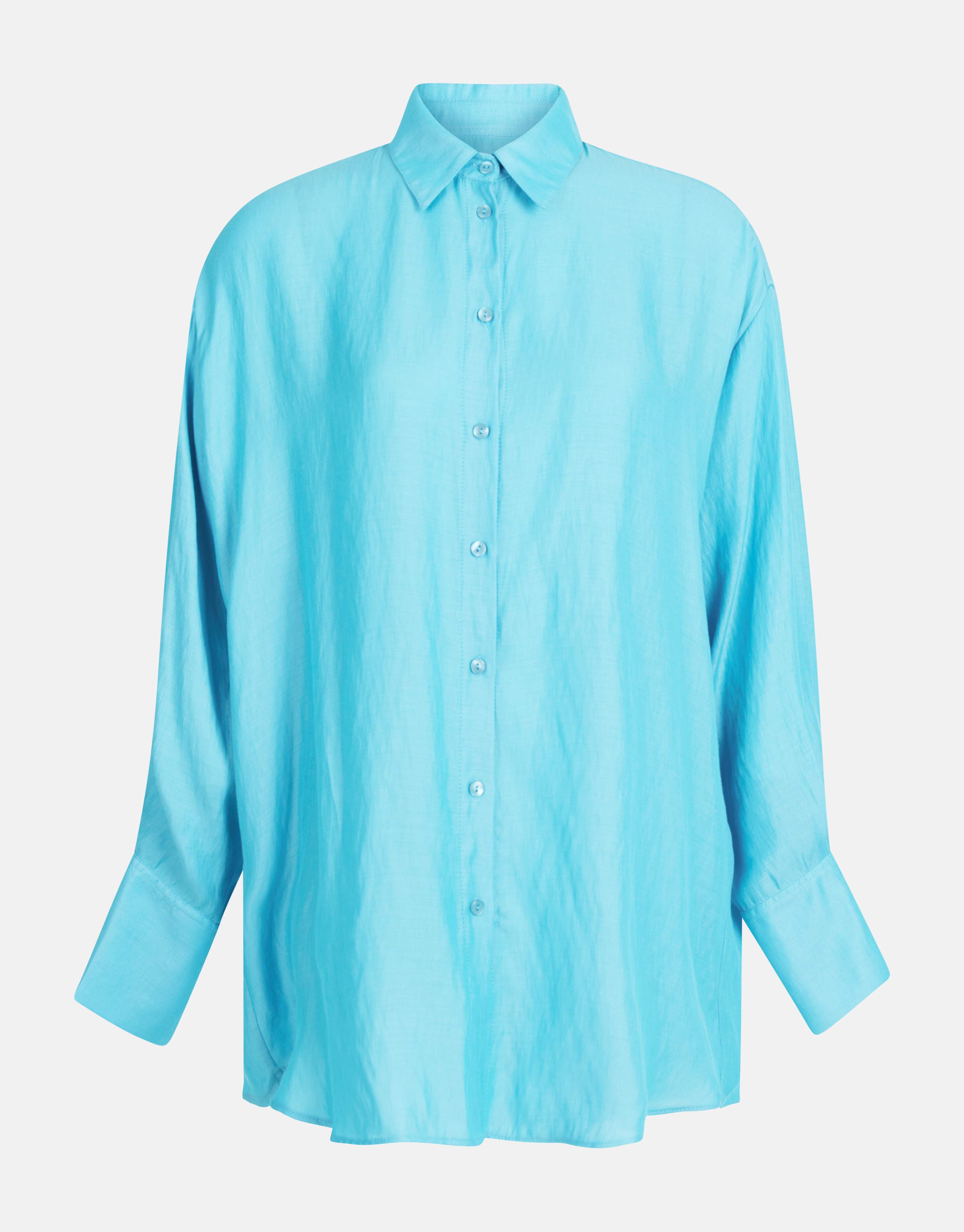 Washed Blouse Jurk Blauw SHOEBY WOMEN