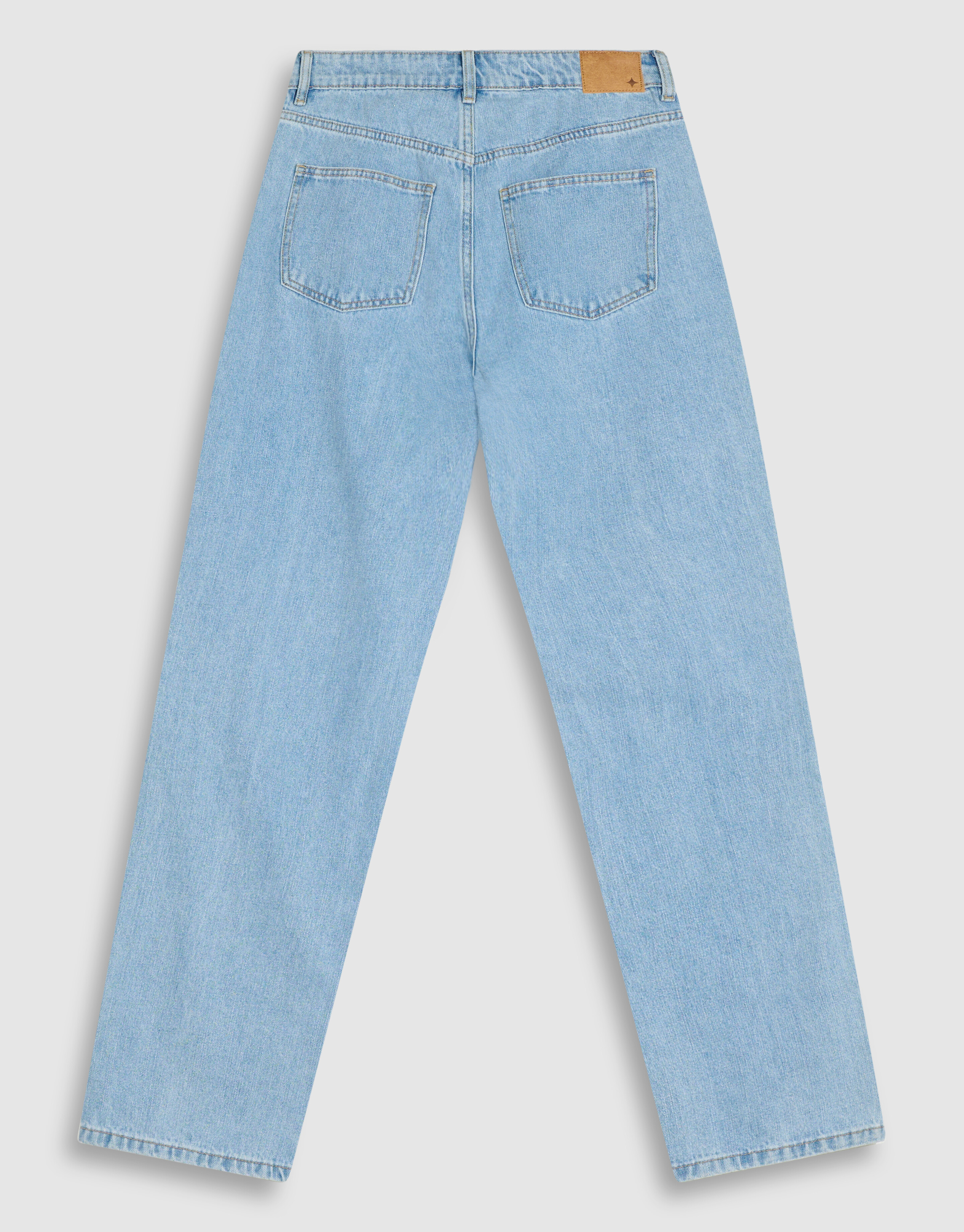 Straight Fit Jeans Blauw By Anna SHOEBY WOMEN