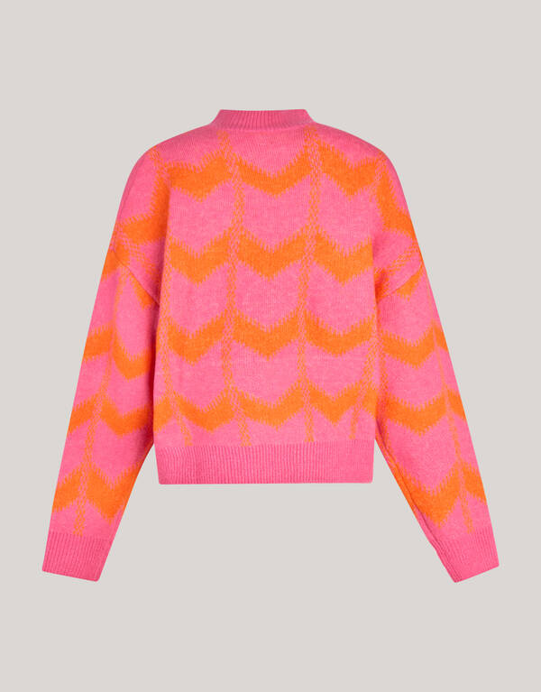 Sequin Dames Trui Roze By Furmey SHOEBY WOMEN