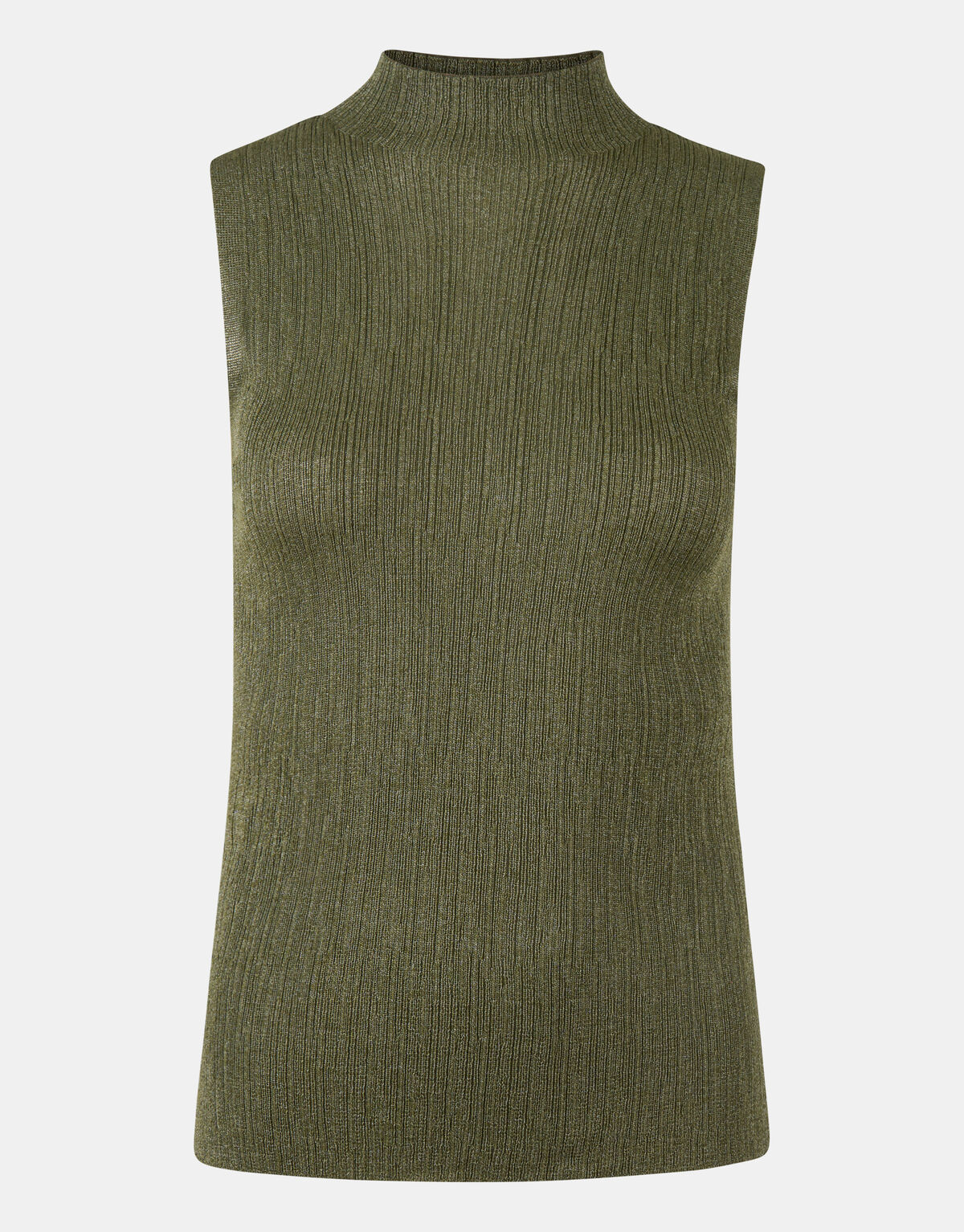 Mouwloze Top Donkergroen SHOEBY WOMEN