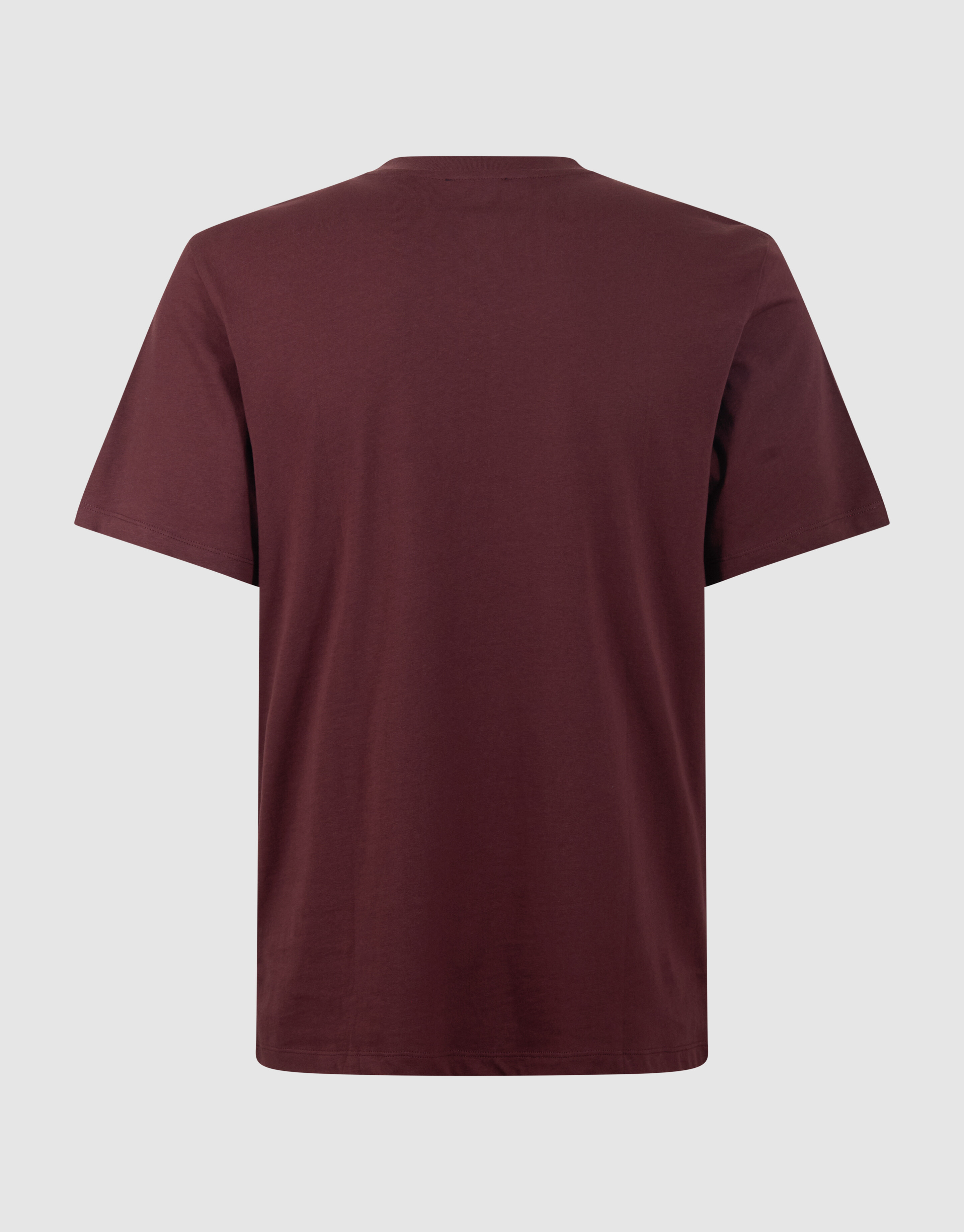 Gradient Logo Artwork T-shirt Donkerrood SHOEBY MEN
