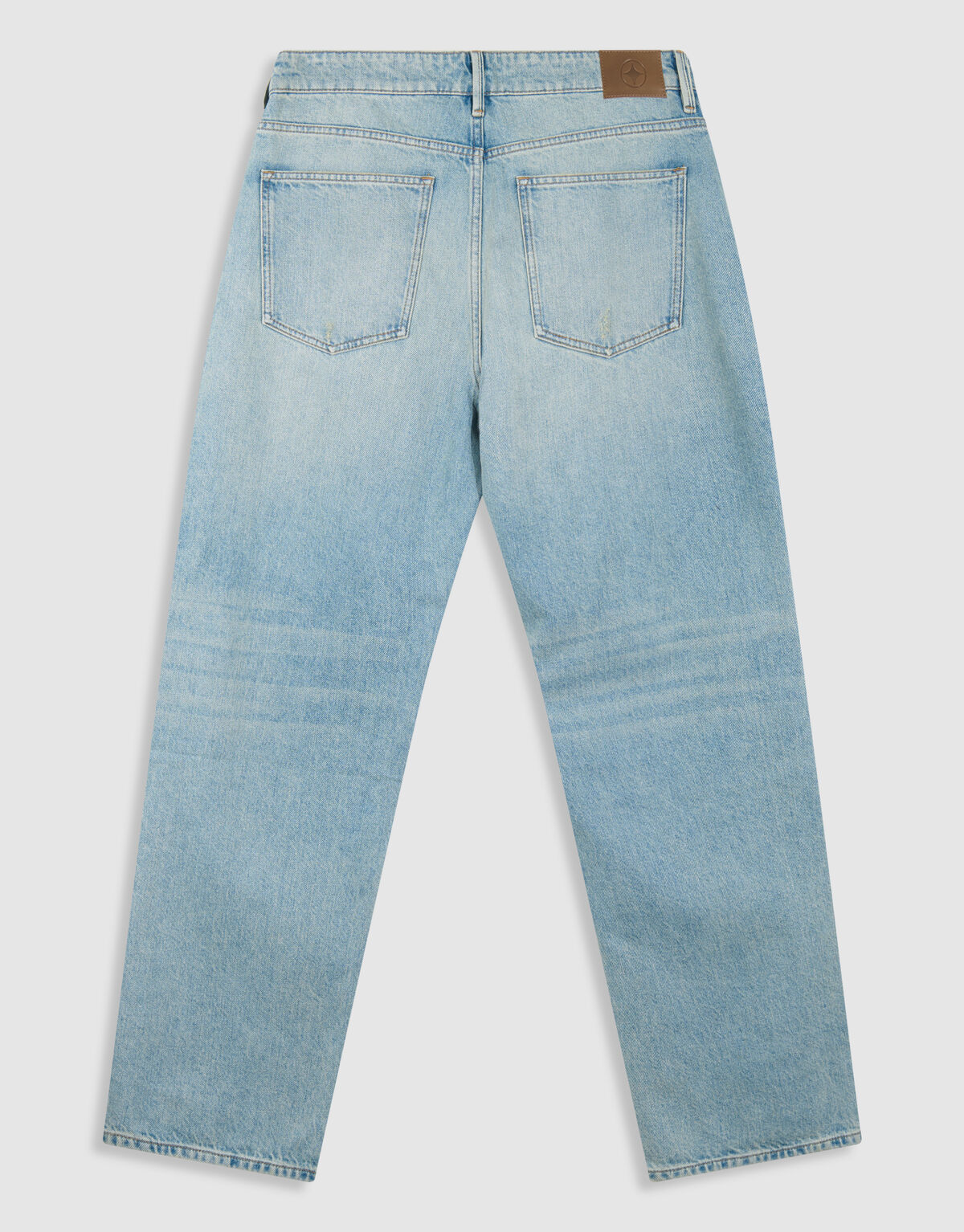 Destroy Relaxed Fit Jeans Bleached L32 SHOEBY MEN