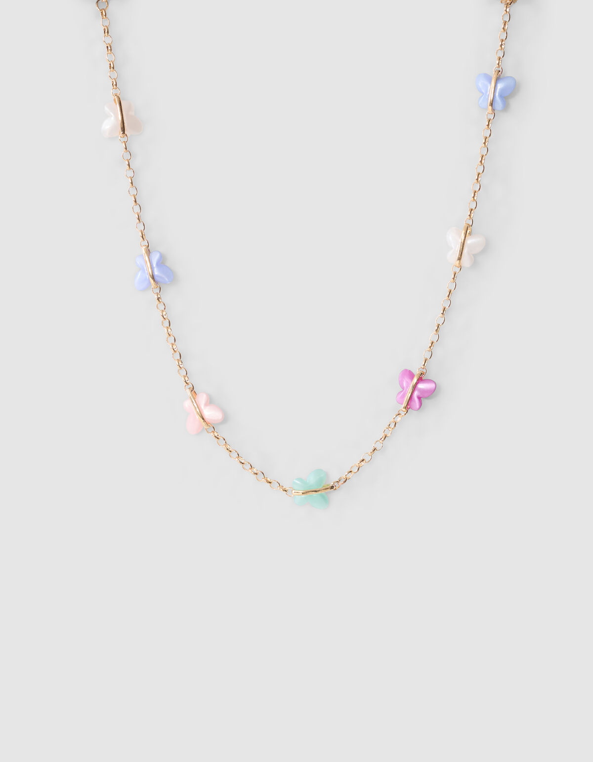 Butterfly Ketting Goud SHOEBY ACCESSOIRES