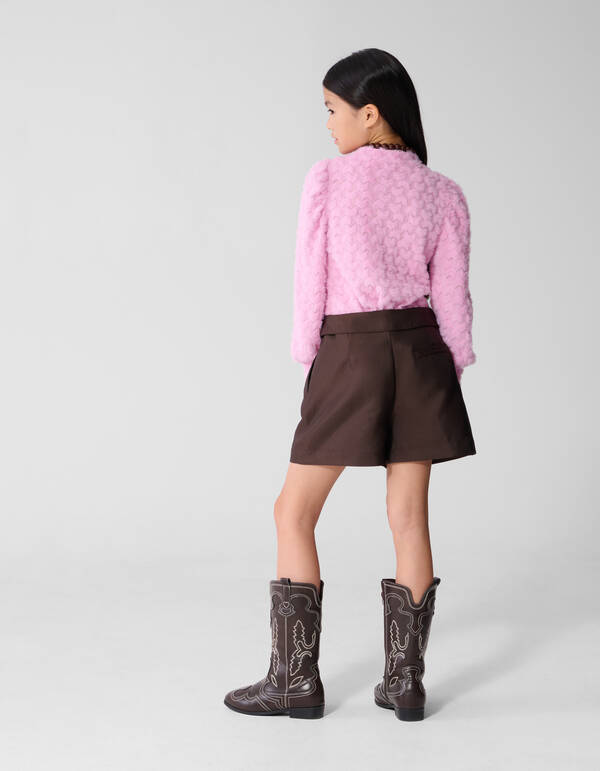 Hairy Top Roze SHOEBY GIRLS