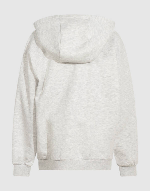 Magazine Hoodie Lichtgrijs SHOEBY GIRLS