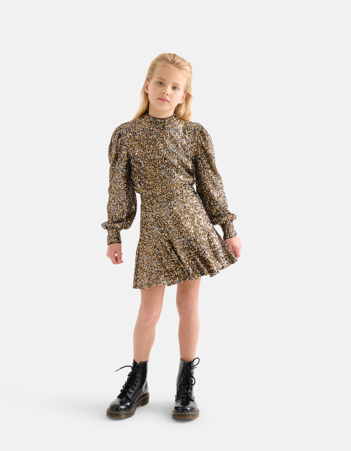 Pailletten Top Goud/Zilver By Nicolette SHOEBY GIRLS