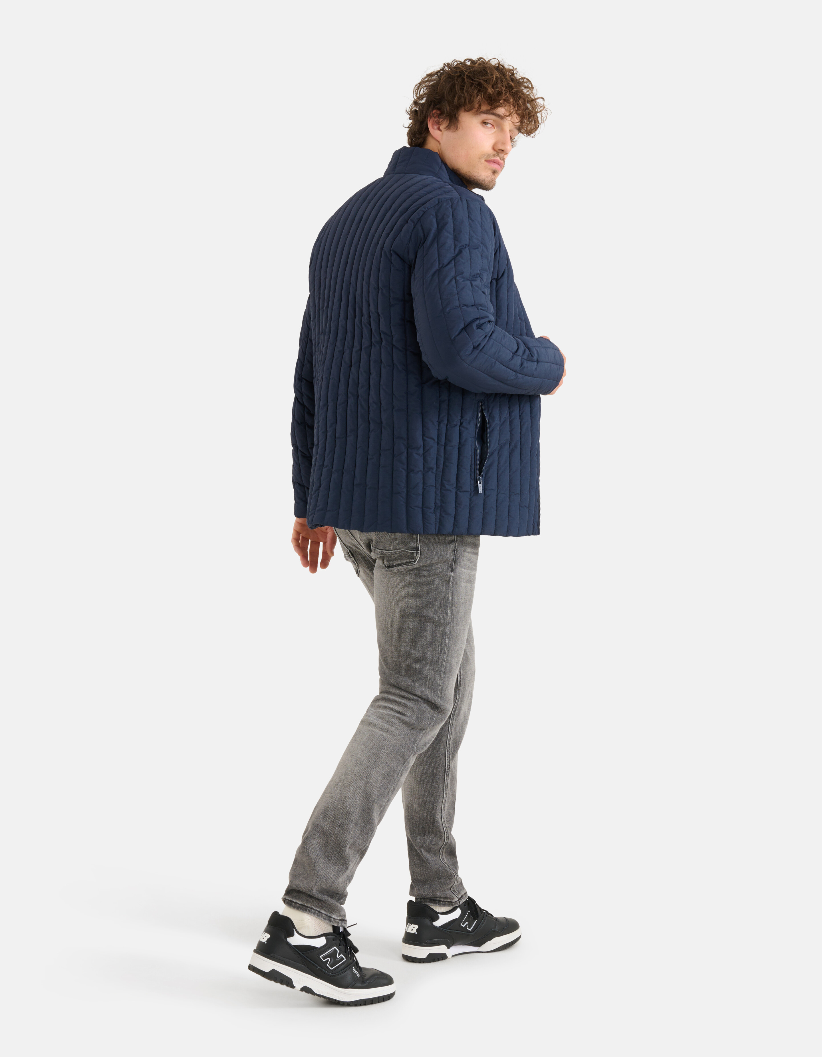 Gewatteerd Jack Donkerblauw SHOEBY MEN