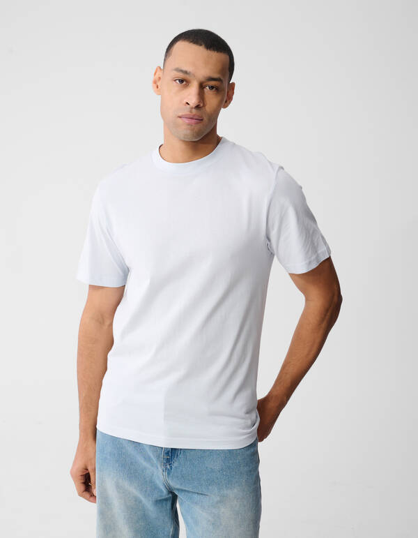 Fading Artwork T-shirt Lichtblauw SHOEBY MEN