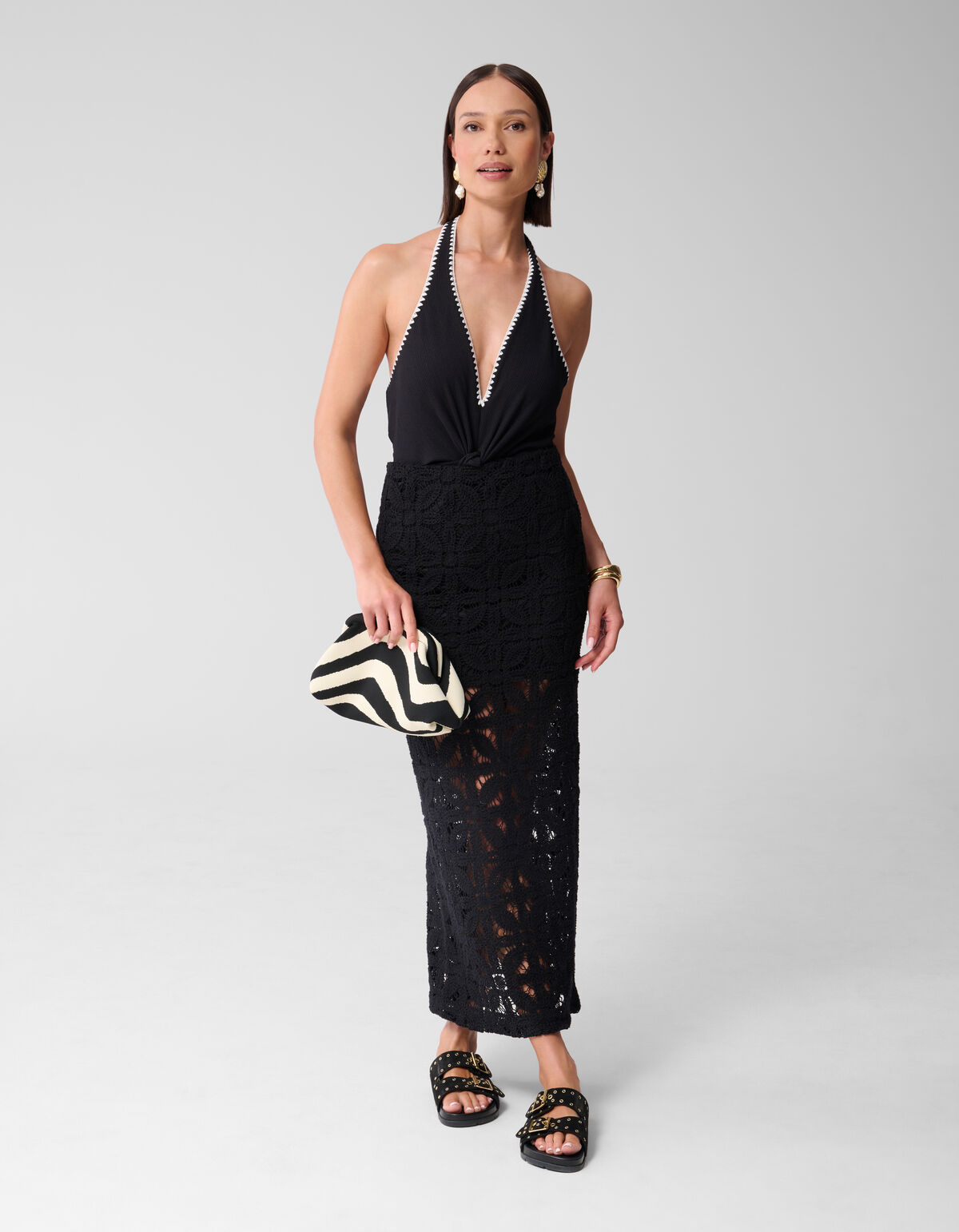 Stitched Badpak Zwart SHOEBY ACCESSOIRES