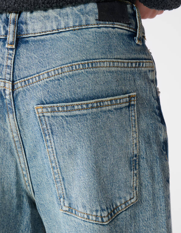 Ultra Baggy Fit Jeans Blauw SHOEBY BOYS