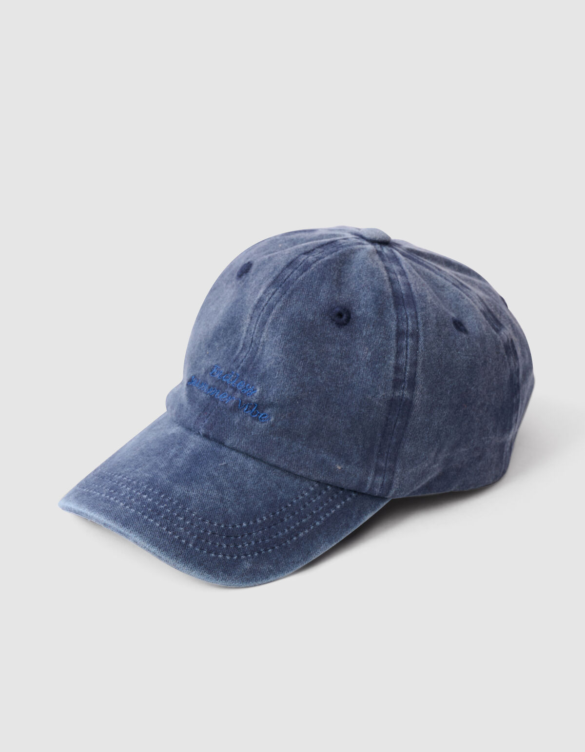 Washed Pet Donkerblauw SHOEBY MEN