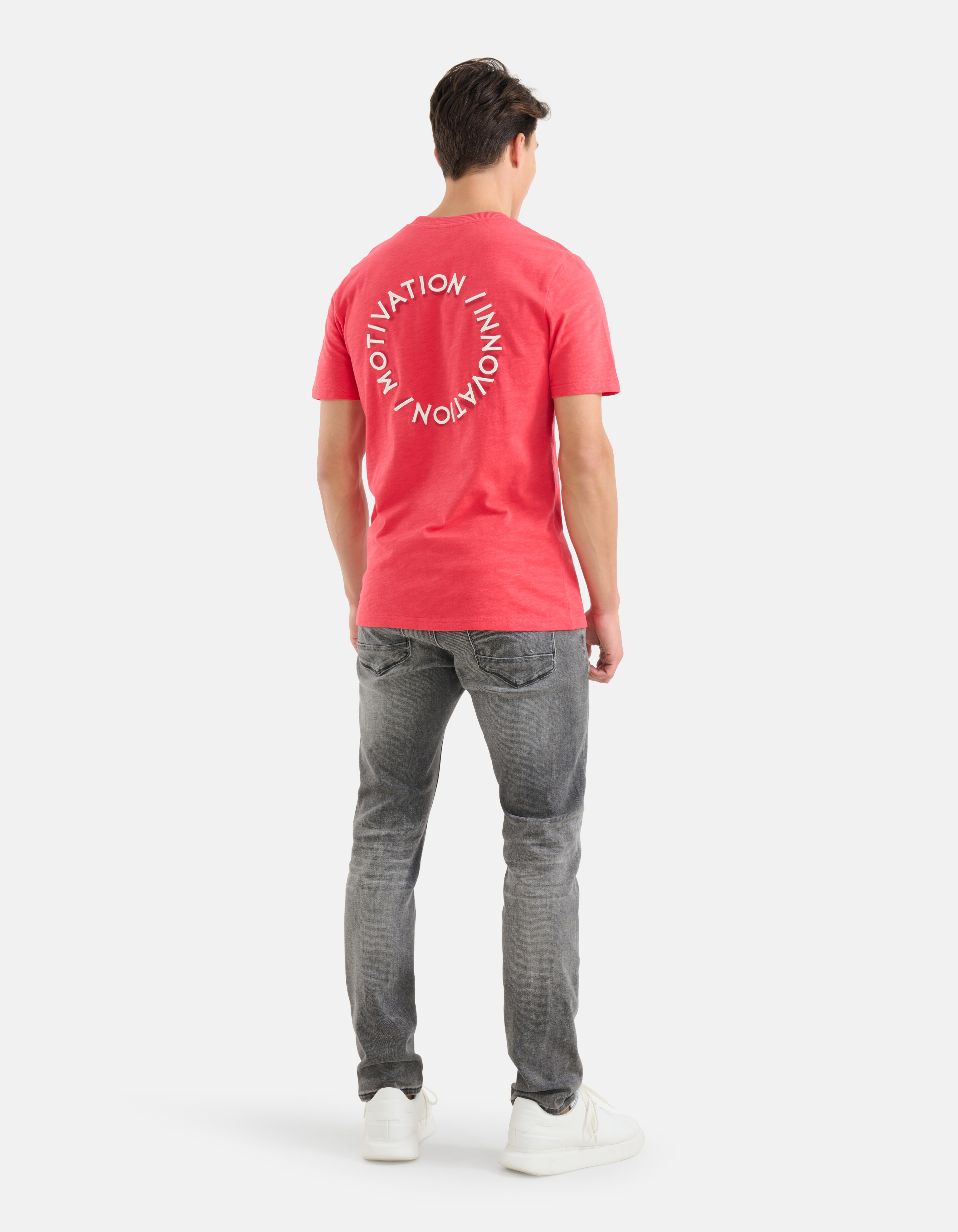 Artwork T-shirt Rood SHOEBY MEN