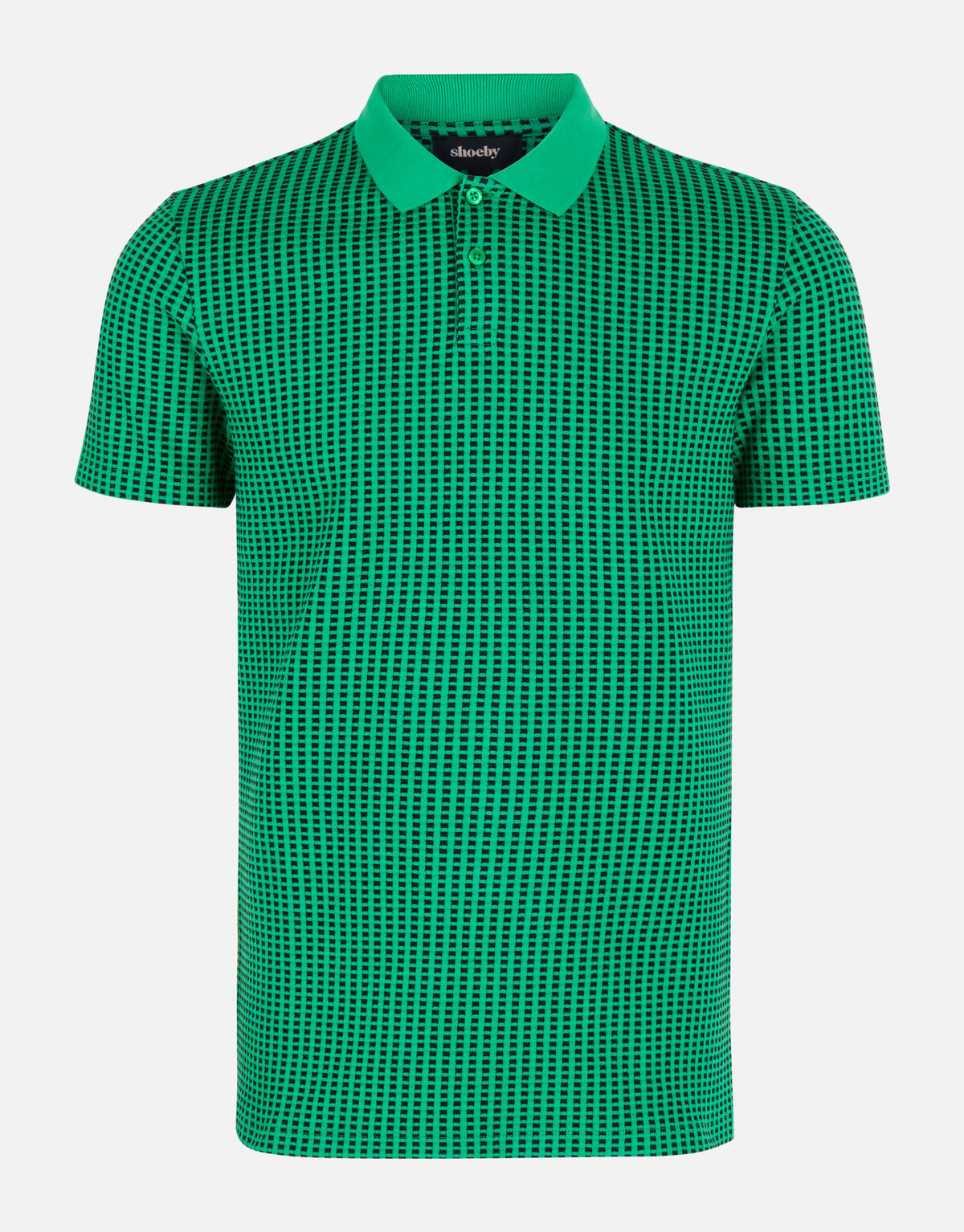 Rectangle Polo Groen SHOEBY MEN
