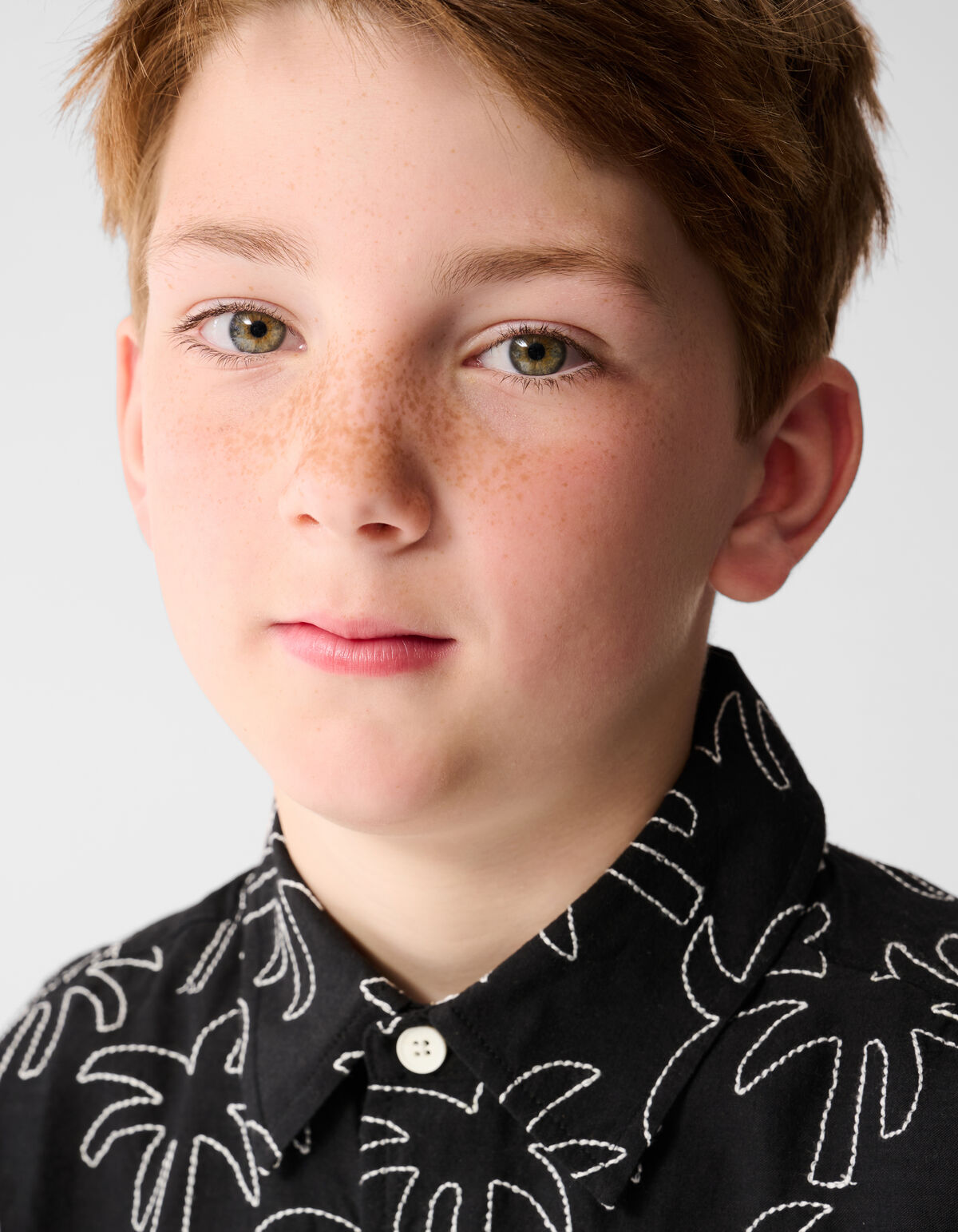 Palm Shirt Zwart SHOEBY BOYS