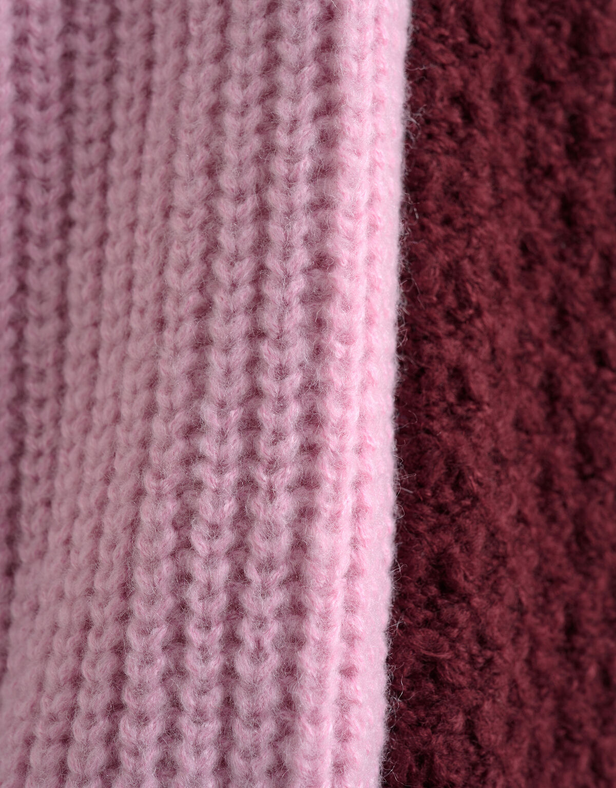 Colorblock Trui Roze/Rood SHOEBY WOMEN