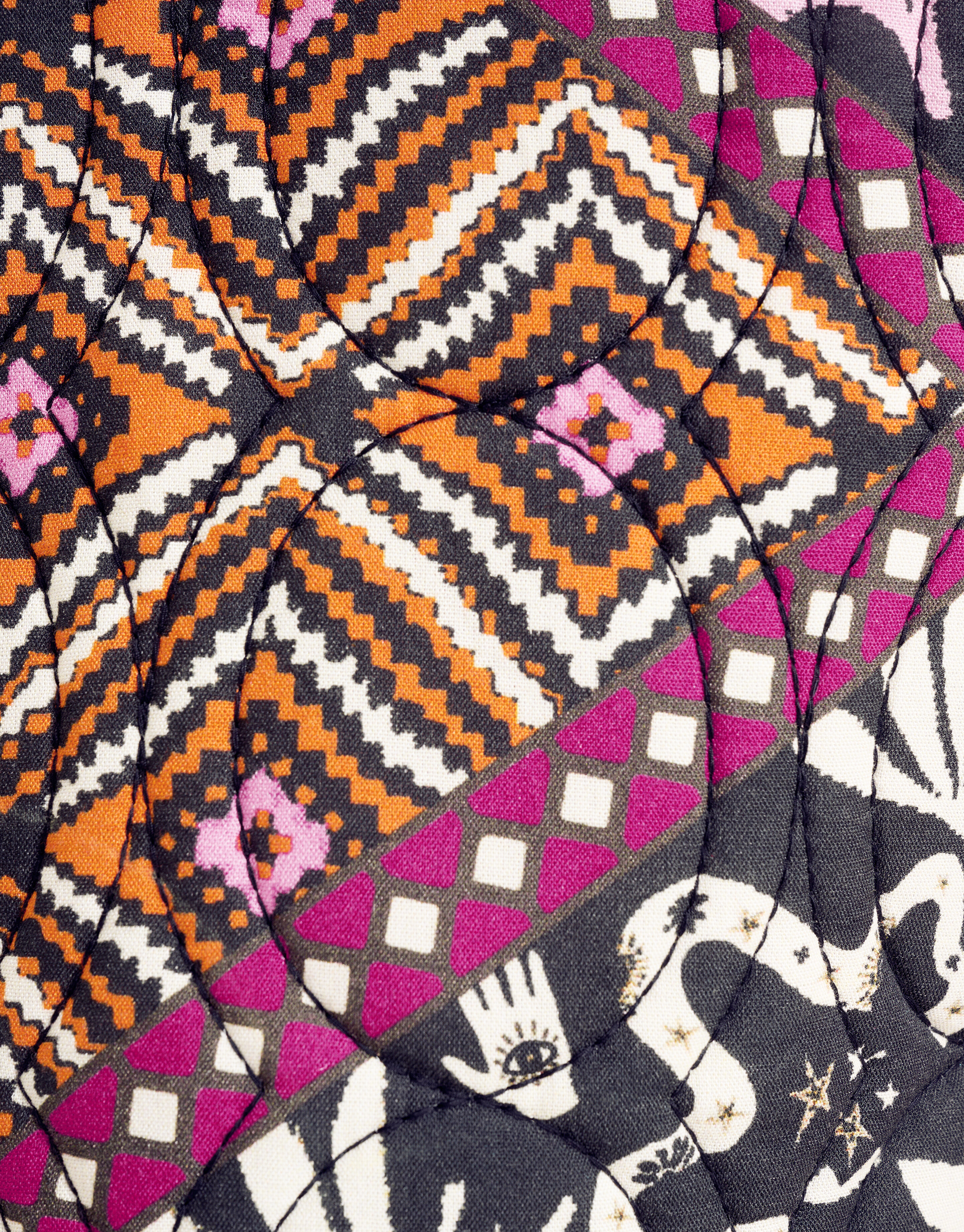 Grafisch Gilet Zwart SHOEBY GIRLS