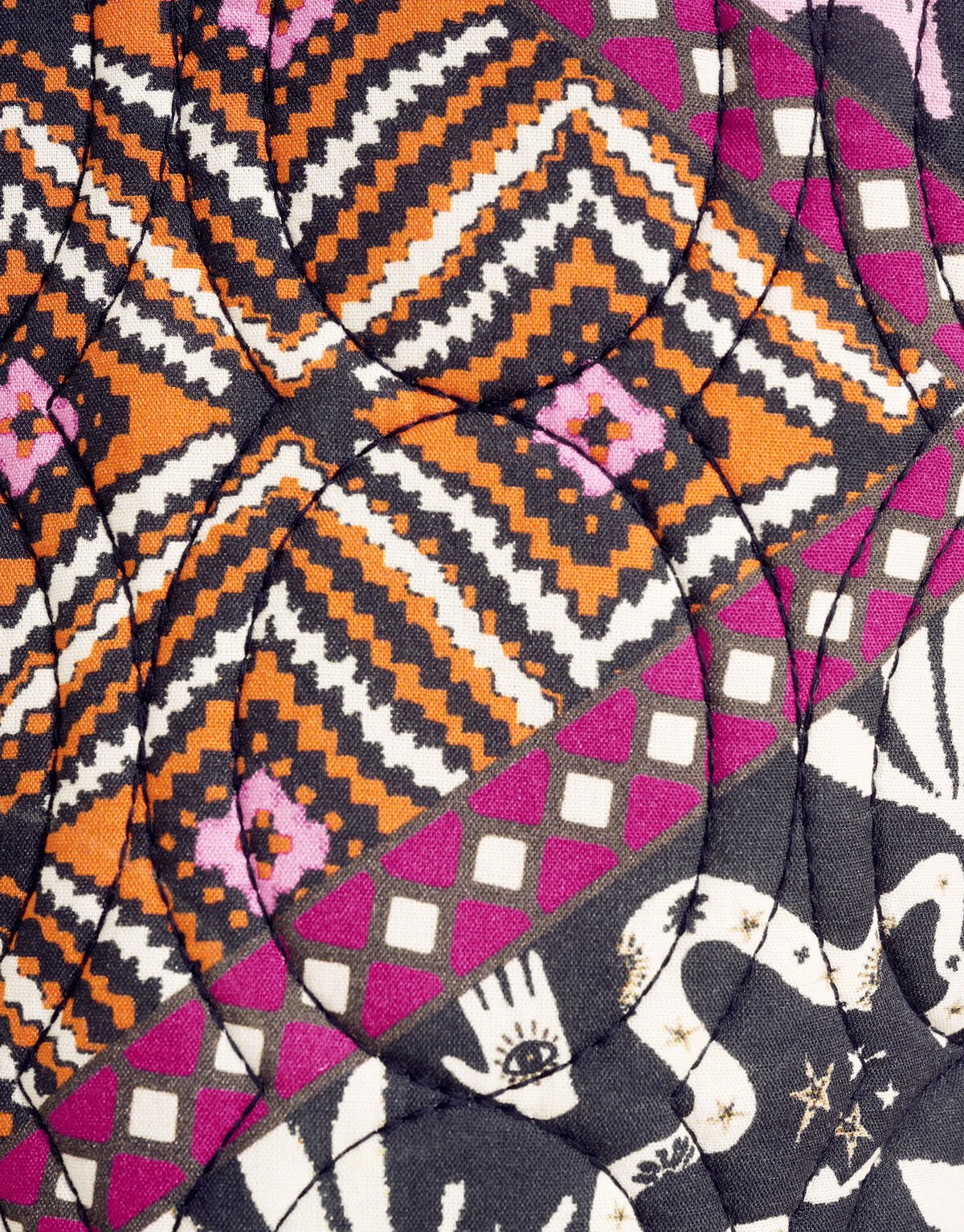 Grafisch Gilet Zwart SHOEBY GIRLS
