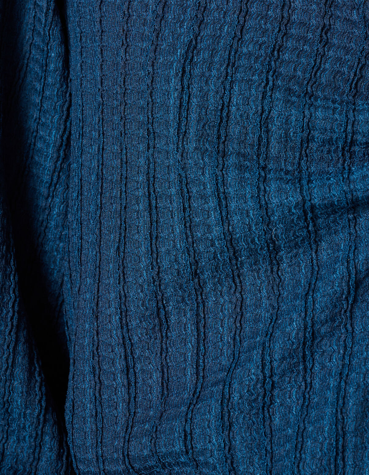 Crinkle Longsleeve Donkerblauw SHOEBY WOMEN