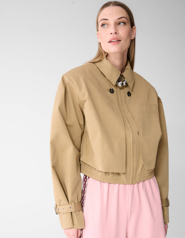 Cargo Trench Jack Lichtbruin SHOEBY WOMEN