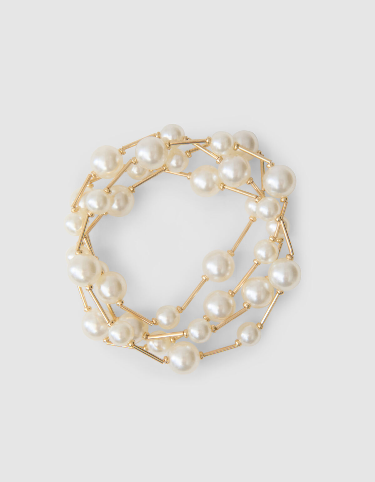 Parel Armband Goud SHOEBY ACCESSOIRES