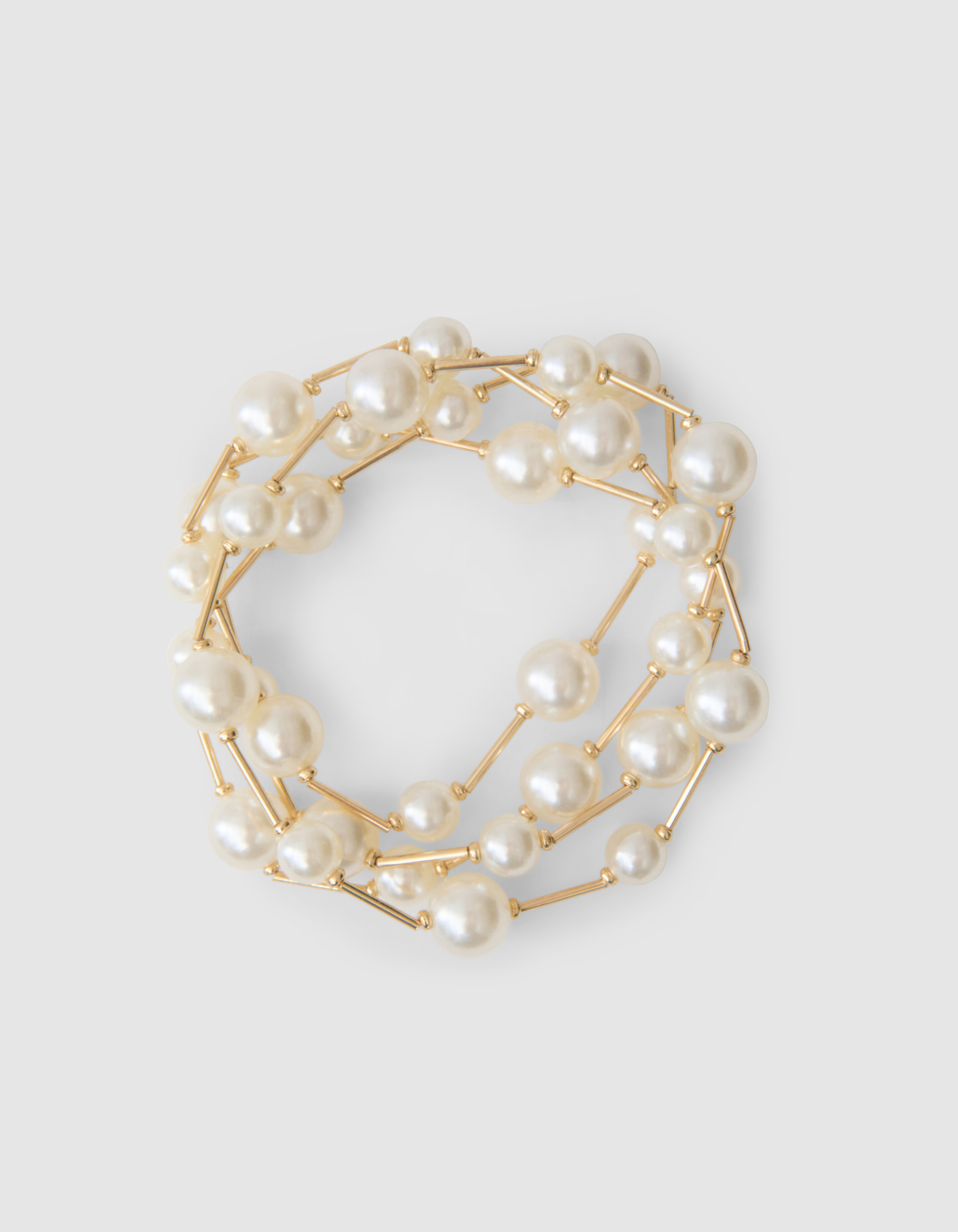 Parel Armband Goud SHOEBY ACCESSOIRES