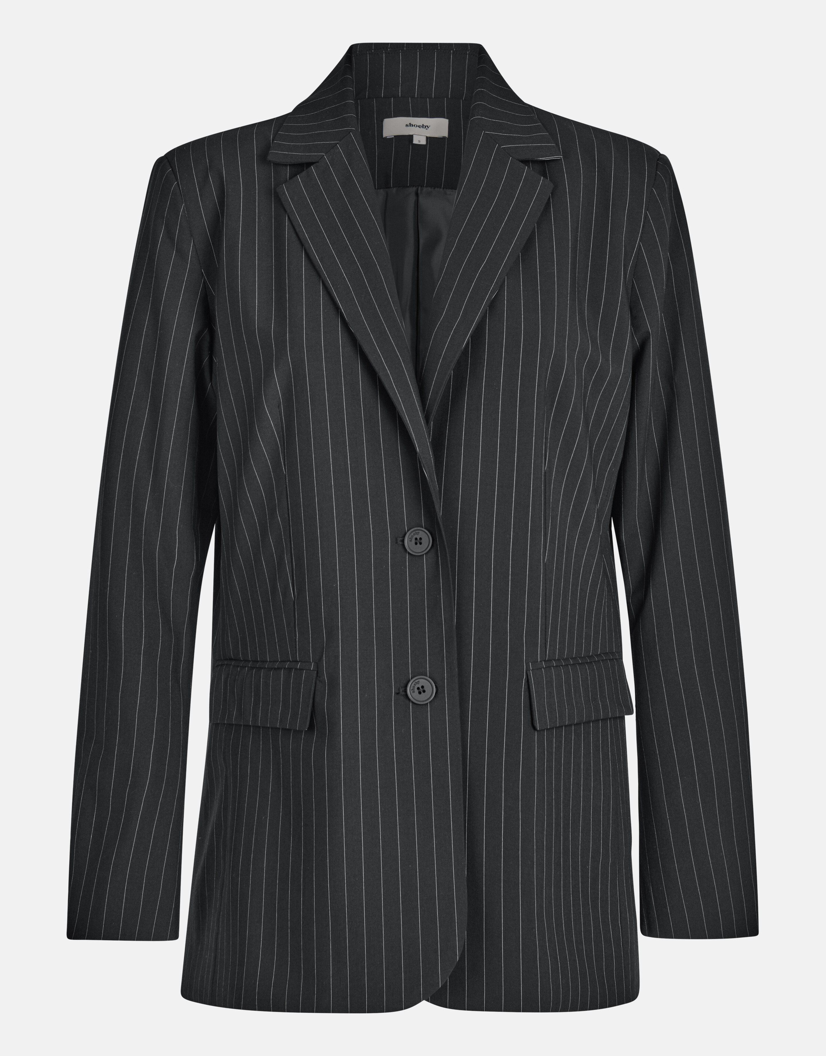 Pinstripe Blazer Zwart SHOEBY WOMEN