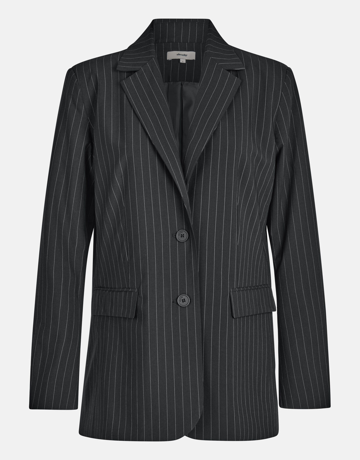 Pinstripe Blazer Zwart SHOEBY WOMEN