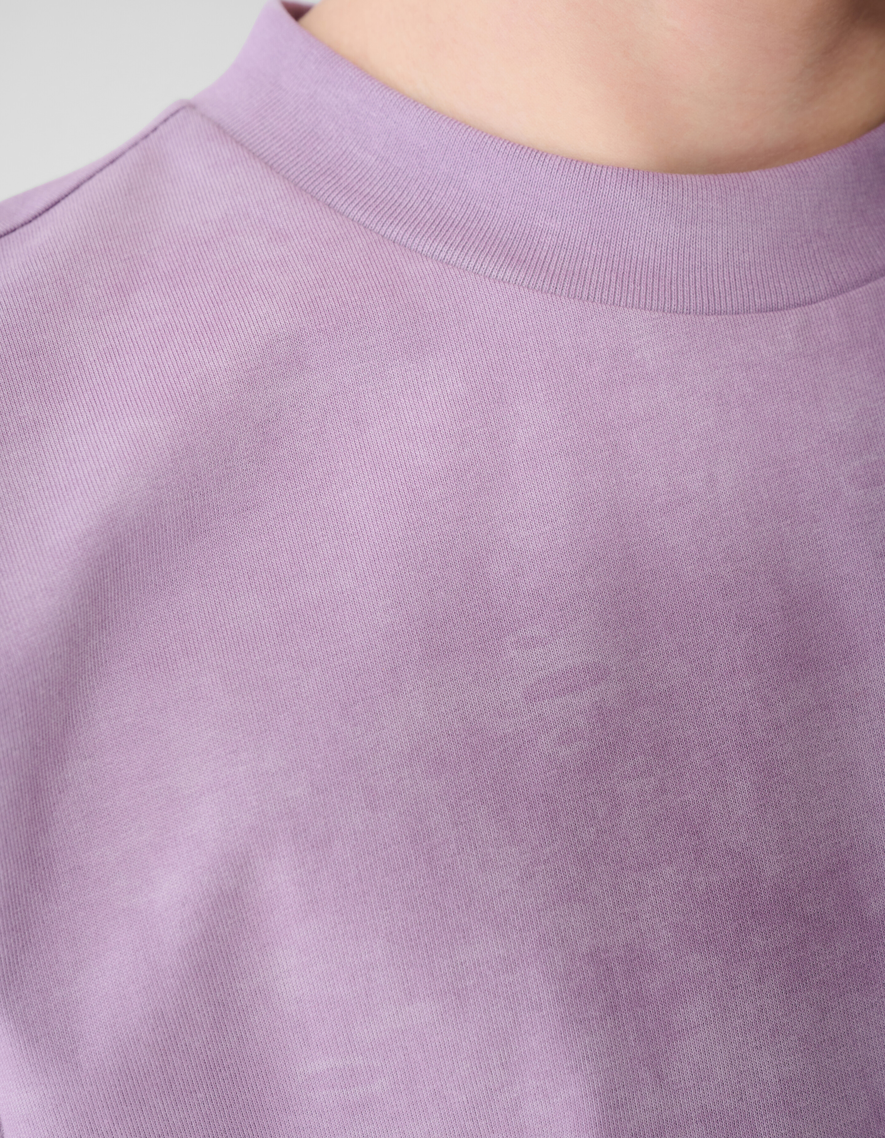 Oversized Washed Label T-shirt Lichtpaars SHOEBY BOYS