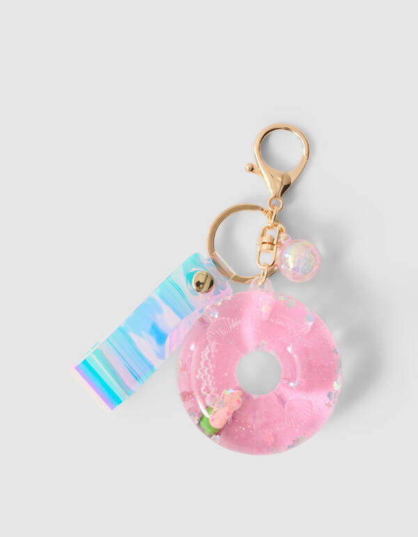 Donut Sleutelhanger Roze SHOEBY ACCESSOIRES