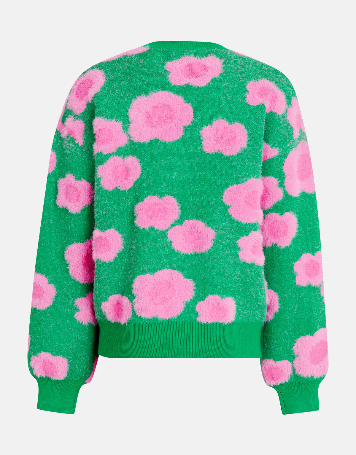 Bloemenprint Vest Groen SHOEBY GIRLS