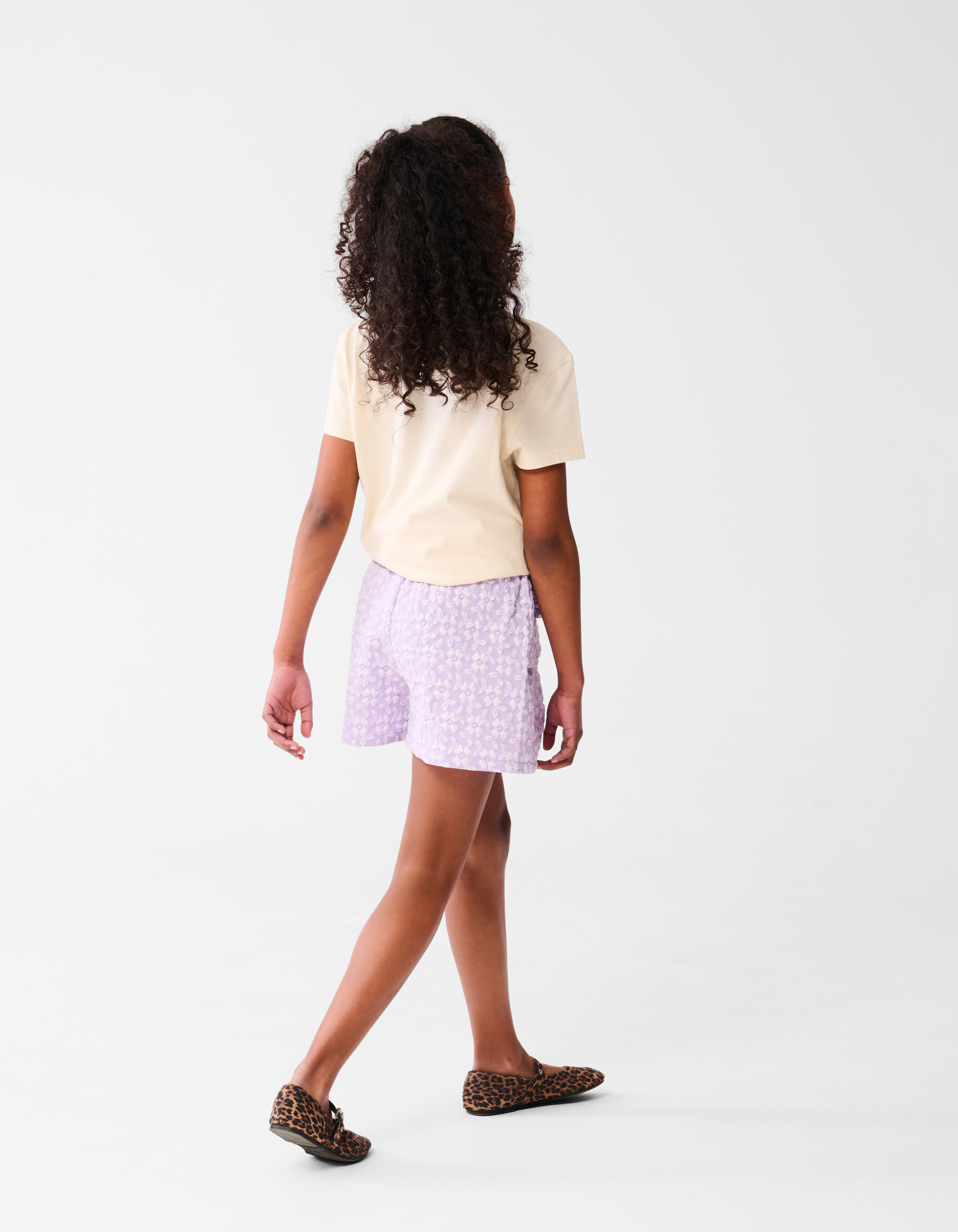 Sea Artwork T-shirt Gebroken Wit SHOEBY GIRLS