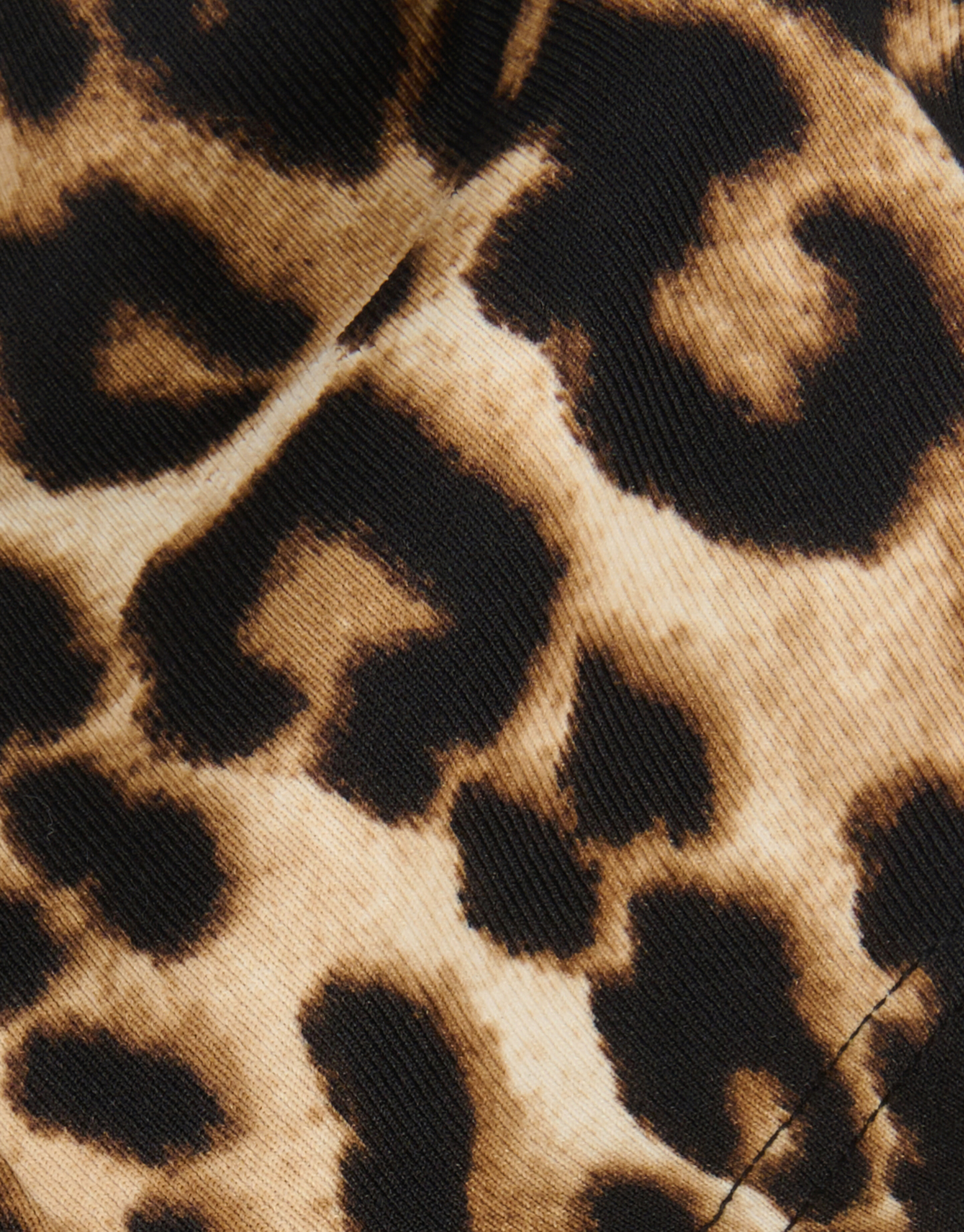 Leopard Rib Legging Bruin SHOEBY GIRLS